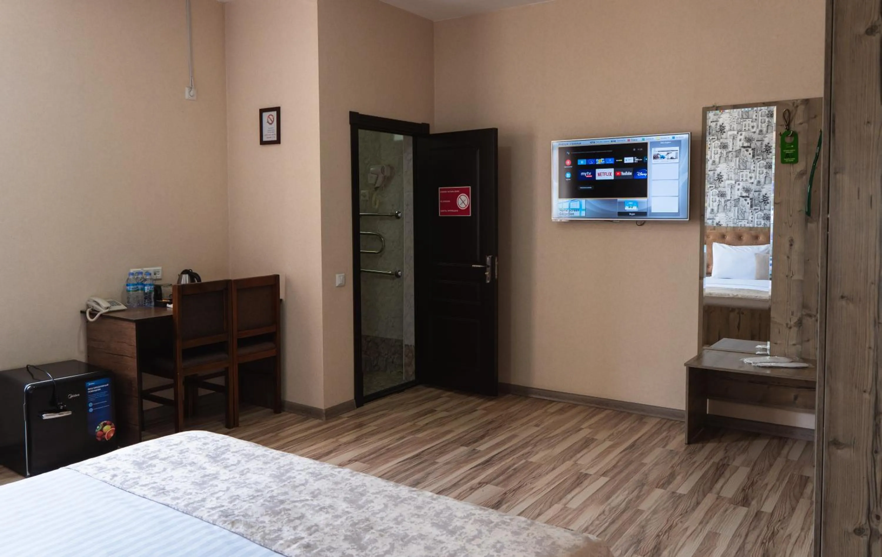 Bed in TOURIST INN hotel