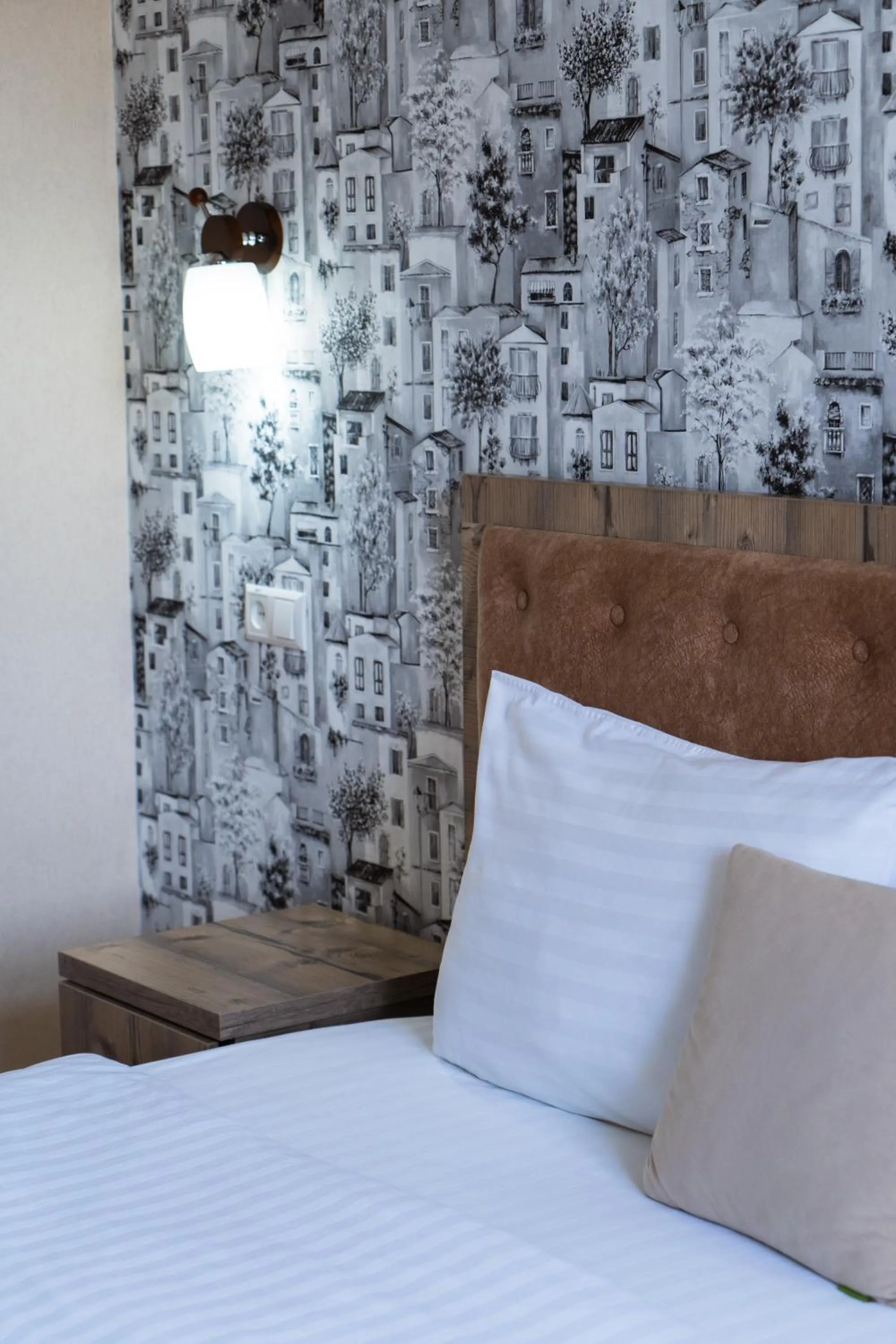 Bed in TOURIST INN hotel