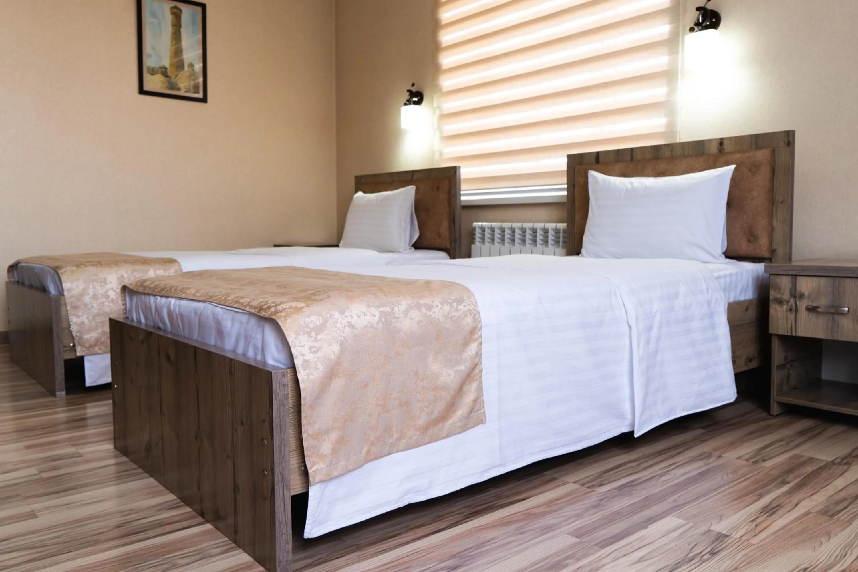 Bed in TOURIST INN hotel