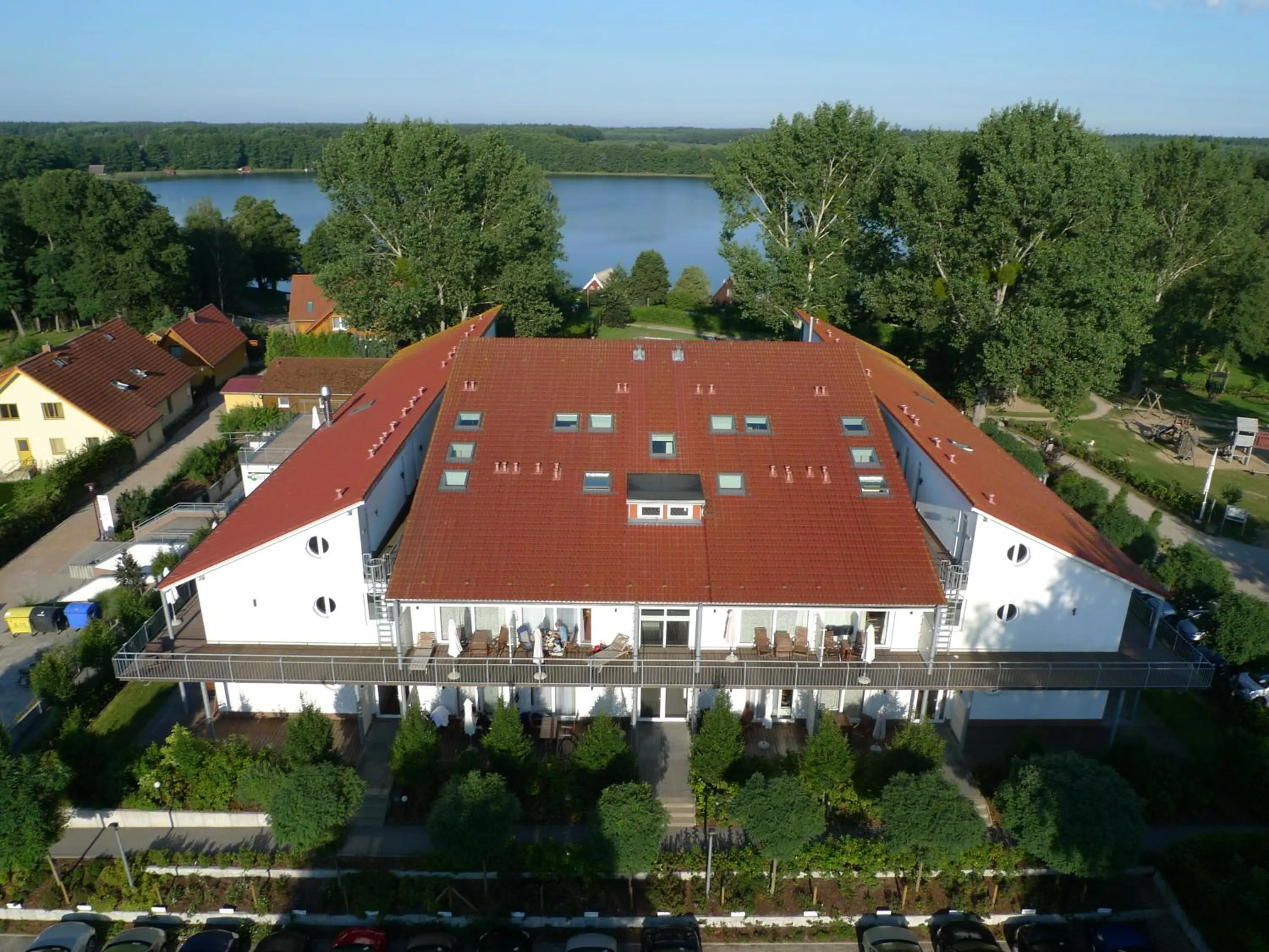 Property building in Aparthotel Seepanorama