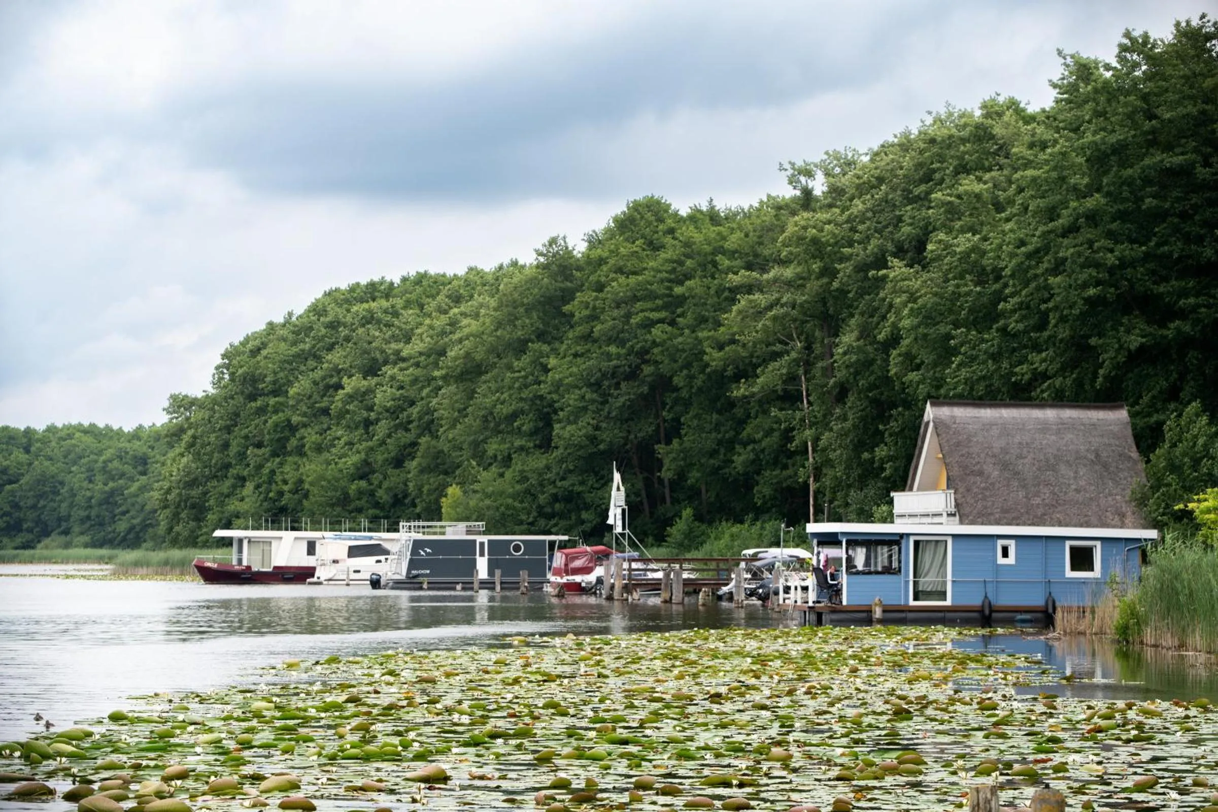 Lake view in Aparthotel Seepanorama