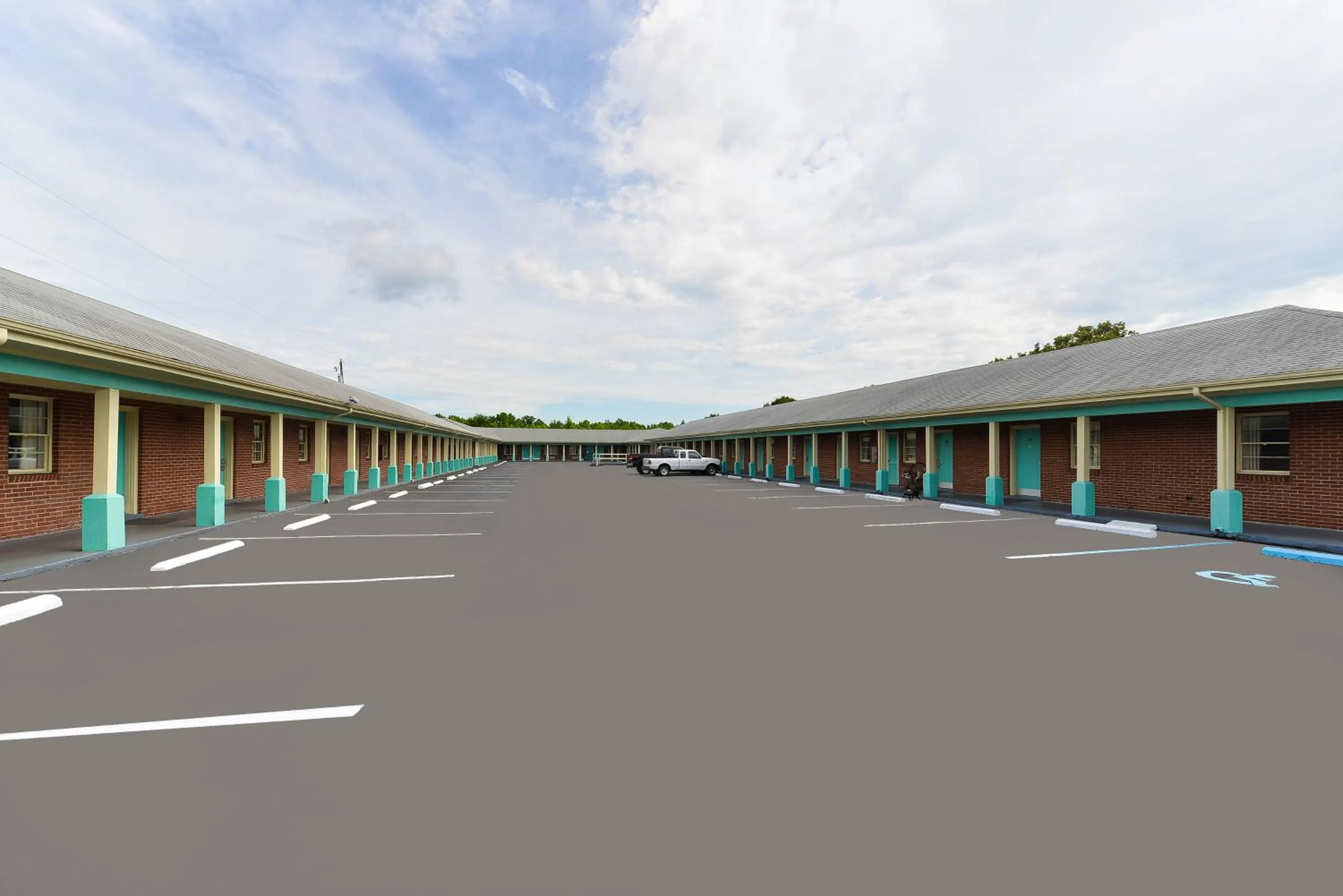 Property building in Americas Best Value Inn Suites South Boston