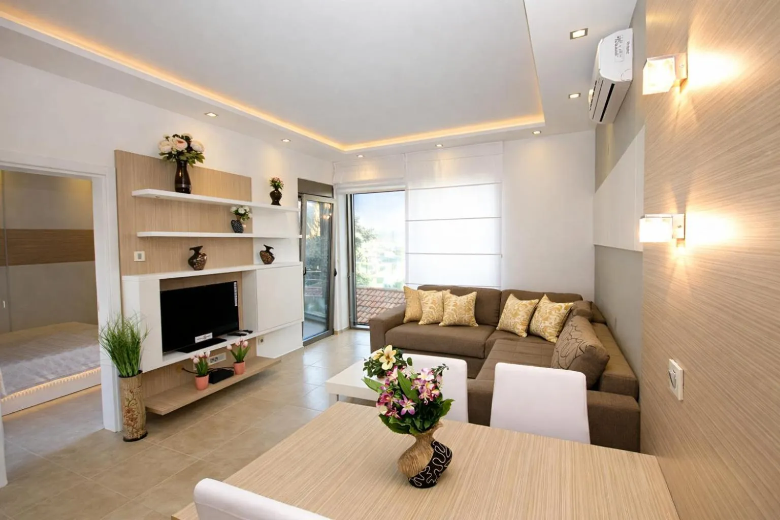 Seating area in Hotel Butua Residence