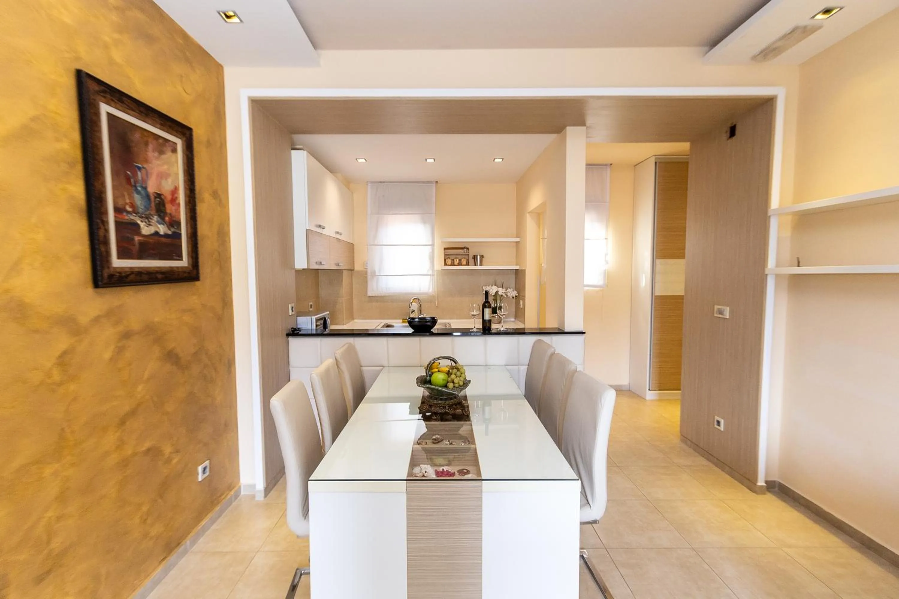 Kitchen or kitchenette in Hotel Butua Residence