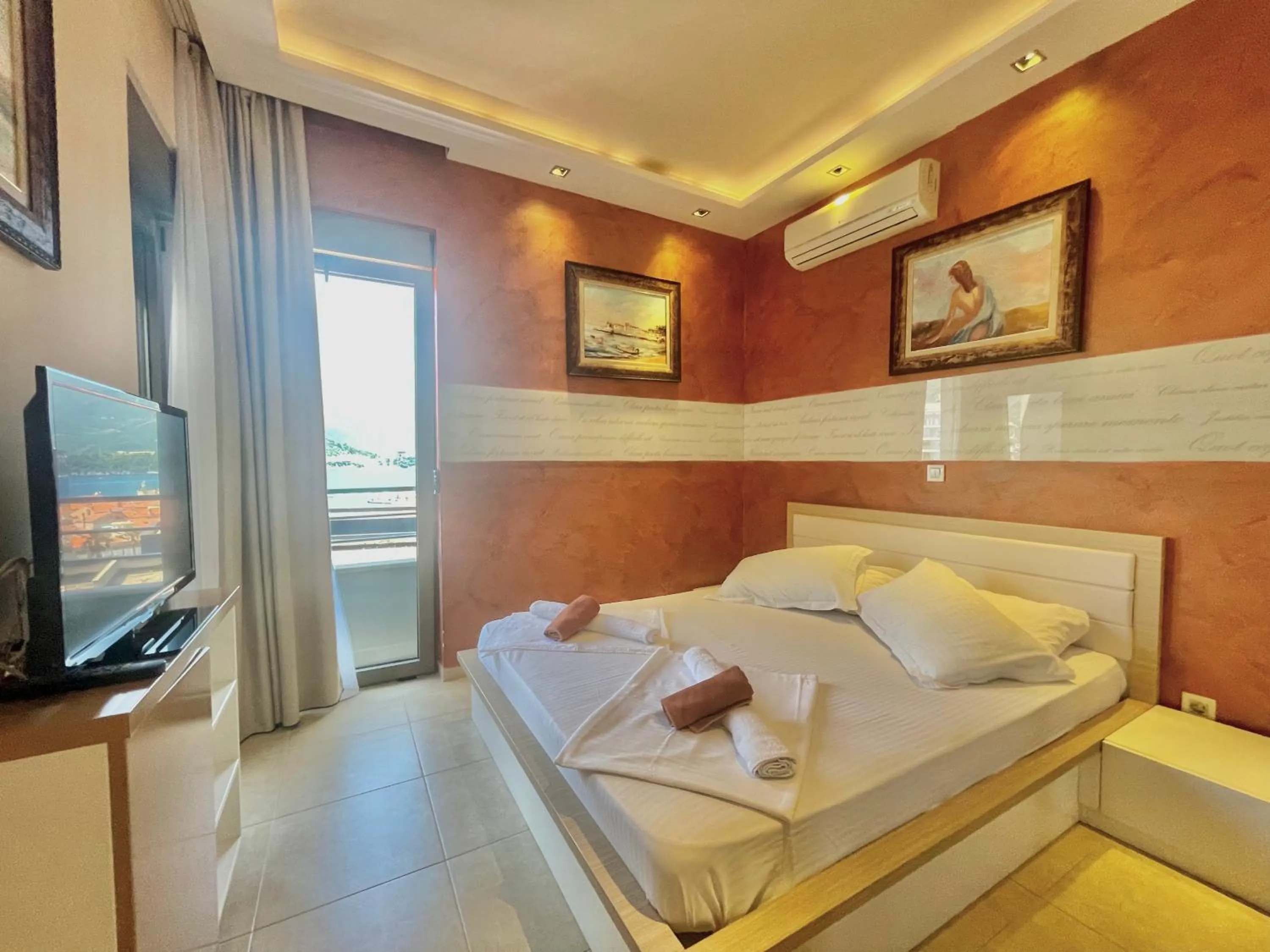 Bed in Hotel Butua Residence