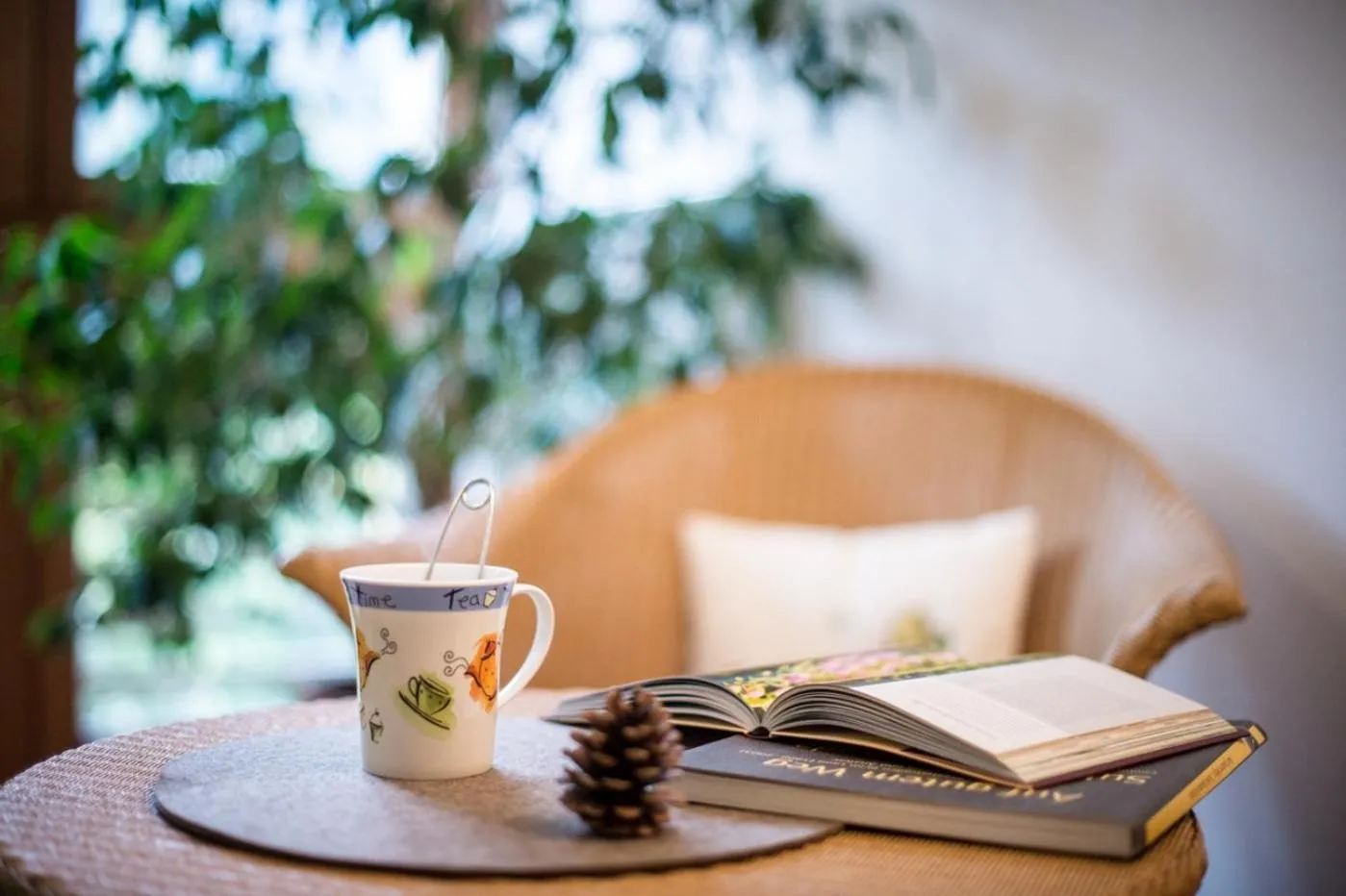 Library in Natur Pur Hotel Unterpichl