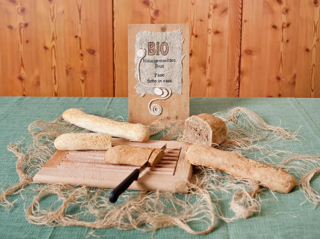 Food close-up in Natur Pur Hotel Unterpichl