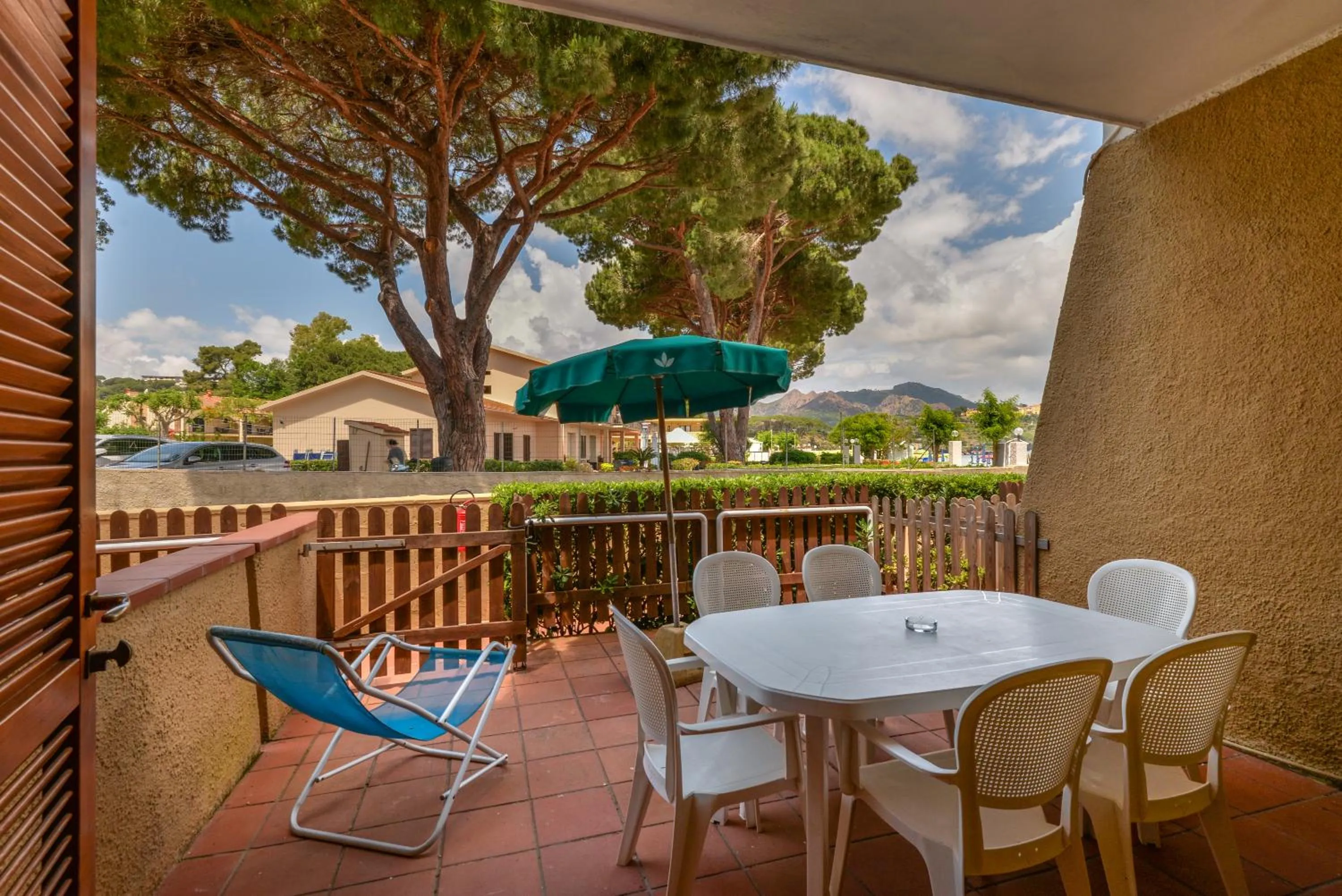 Balcony/Terrace in Residence Le Acacie