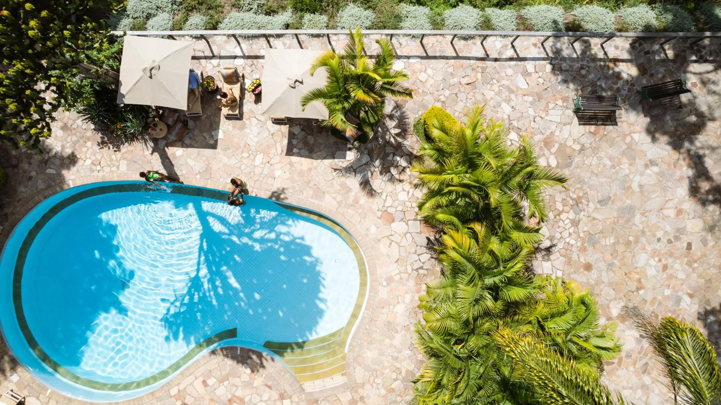 Pool view in Fairmont Mara Safari Club