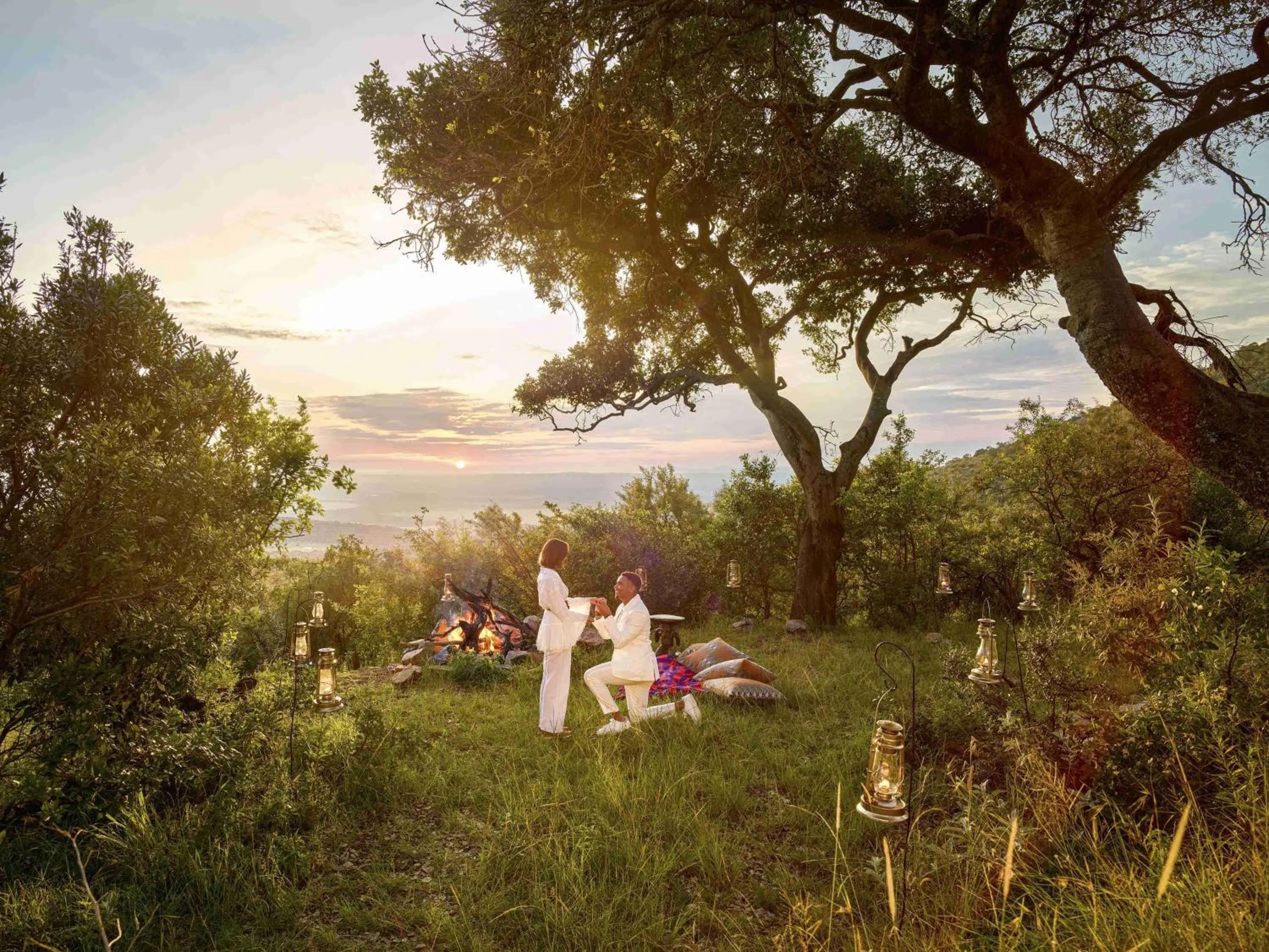 wedding in Fairmont Mara Safari Club