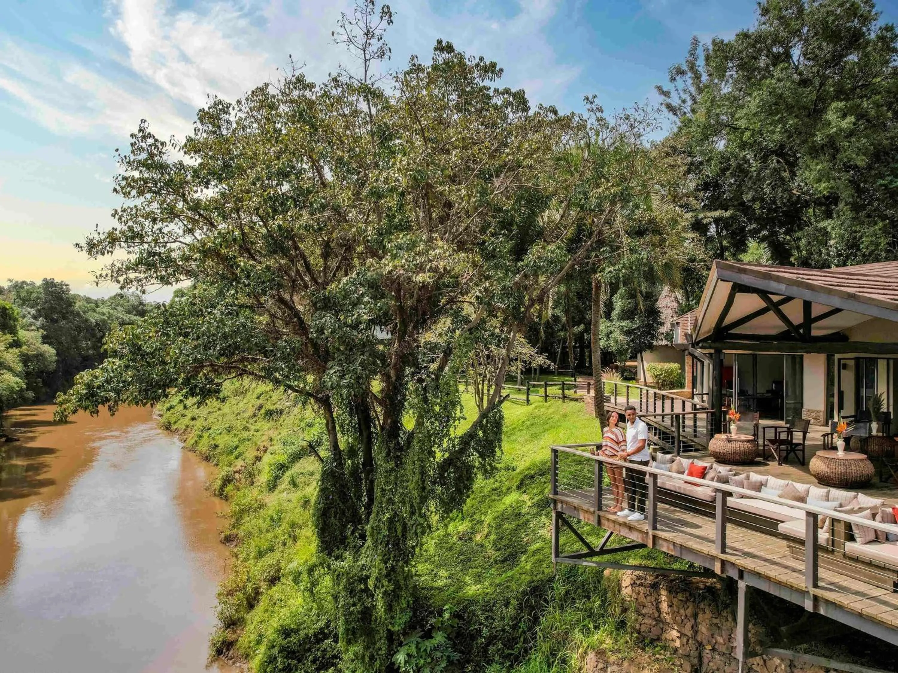 Property building in Fairmont Mara Safari Club