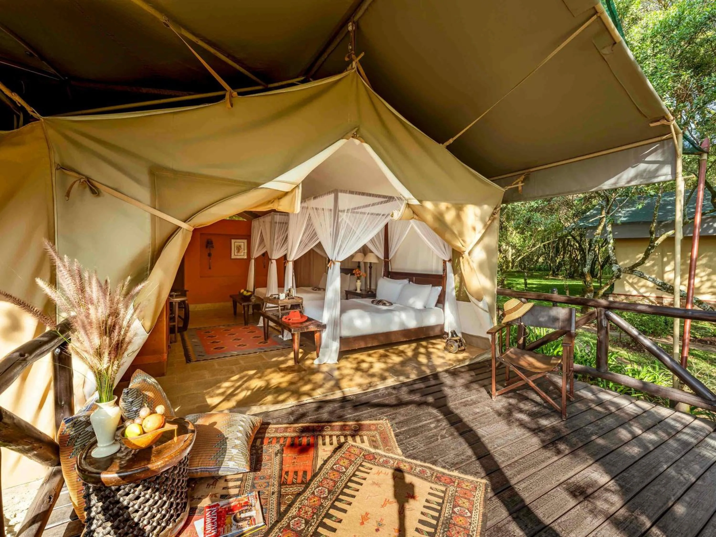Bedroom in Fairmont Mara Safari Club