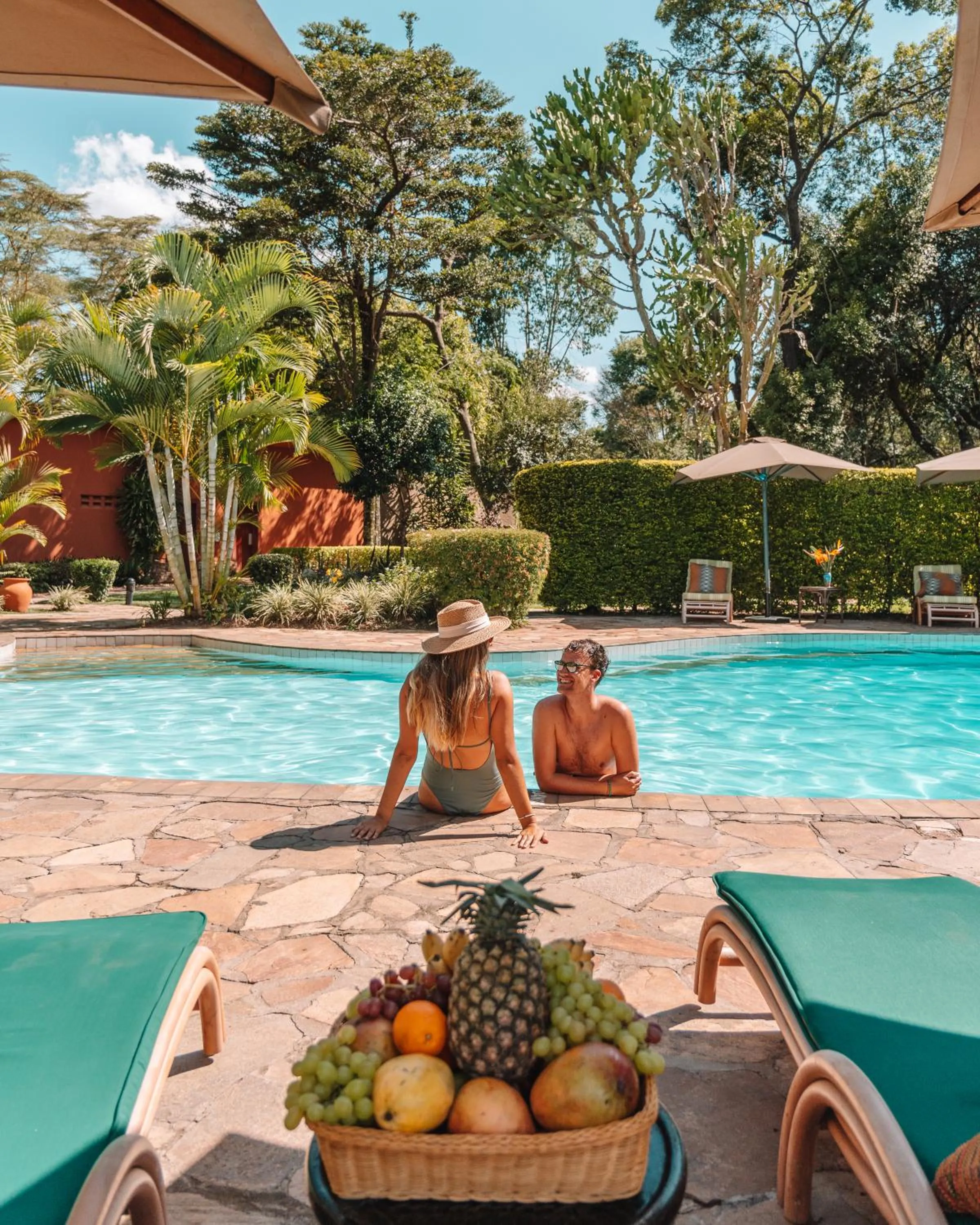Swimming pool in Fairmont Mara Safari Club
