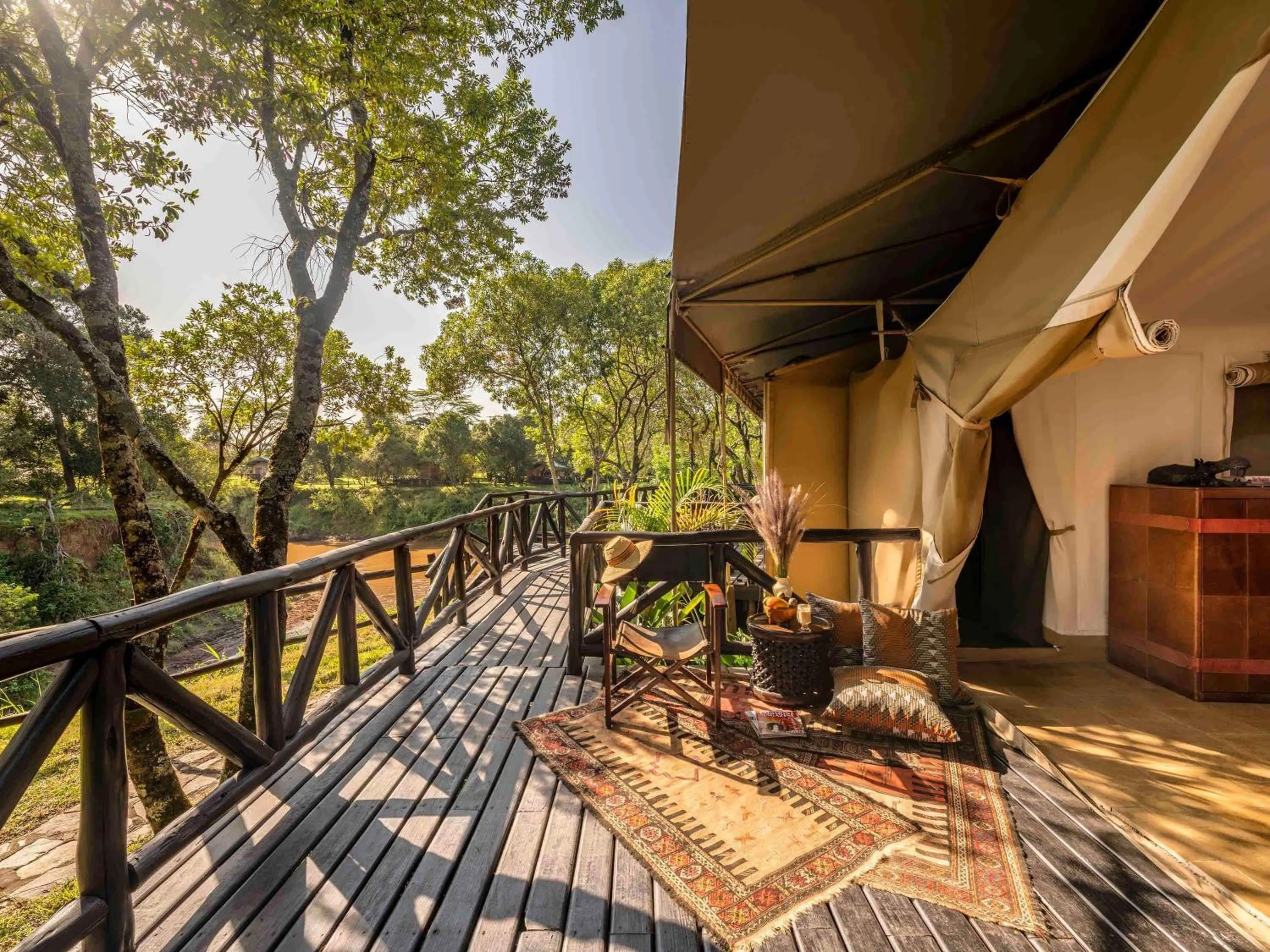 Bedroom in Fairmont Mara Safari Club