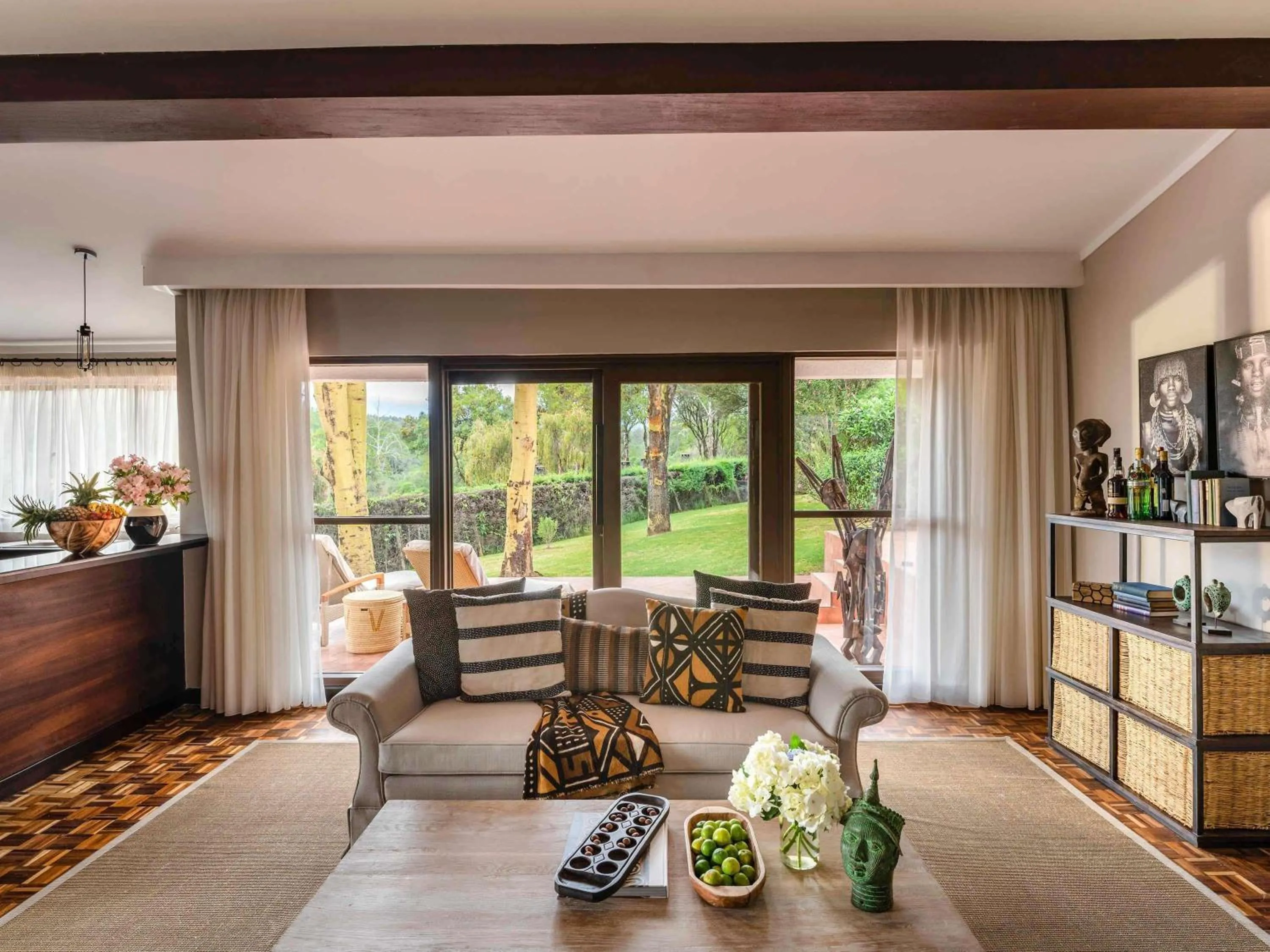 Bedroom in Fairmont Mount Kenya Safari Club