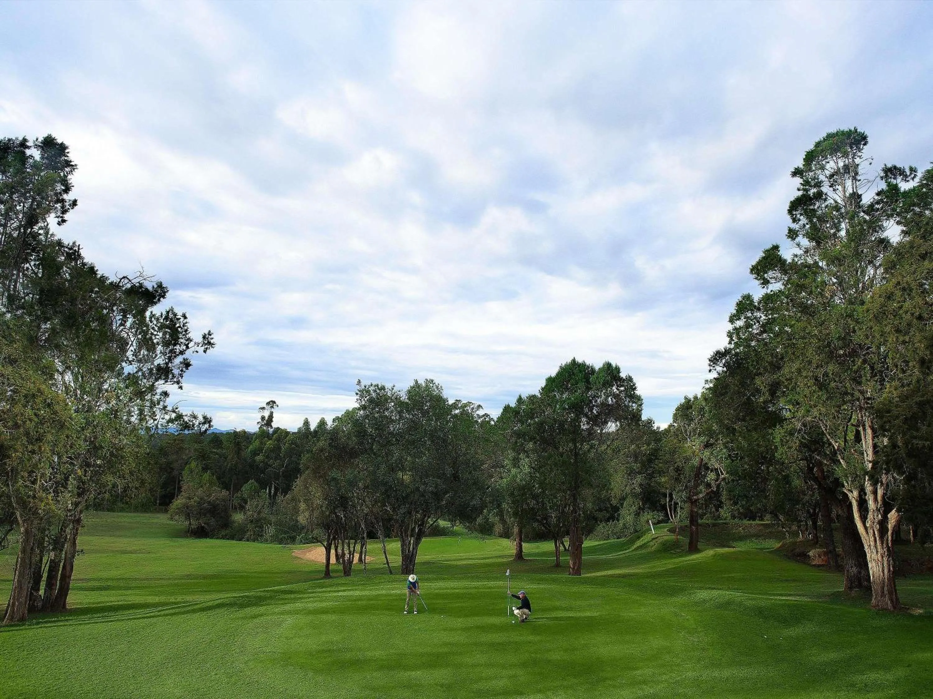 Golfcourse in Fairmont Mount Kenya Safari Club