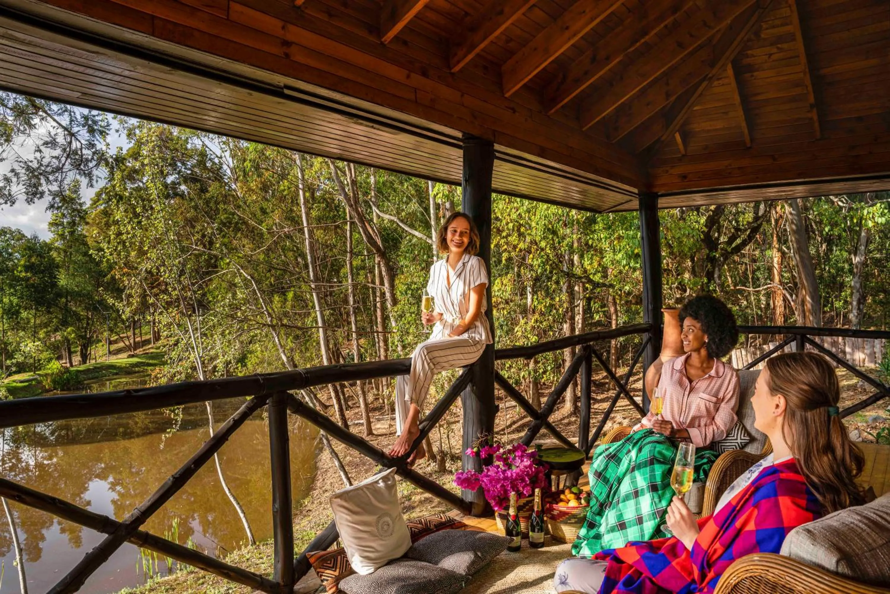 Balcony/Terrace in Fairmont Mount Kenya Safari Club