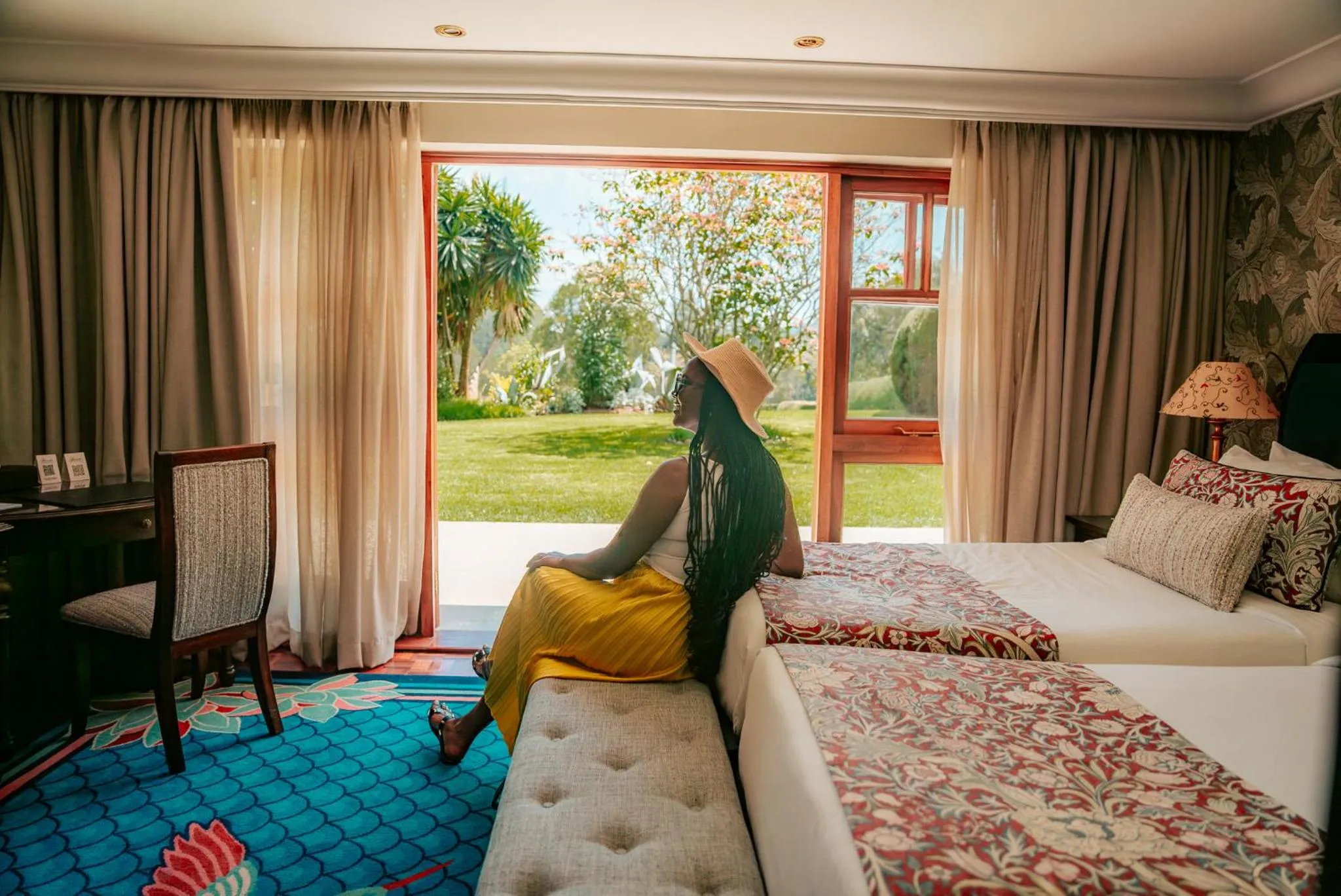 Bed in Fairmont Mount Kenya Safari Club