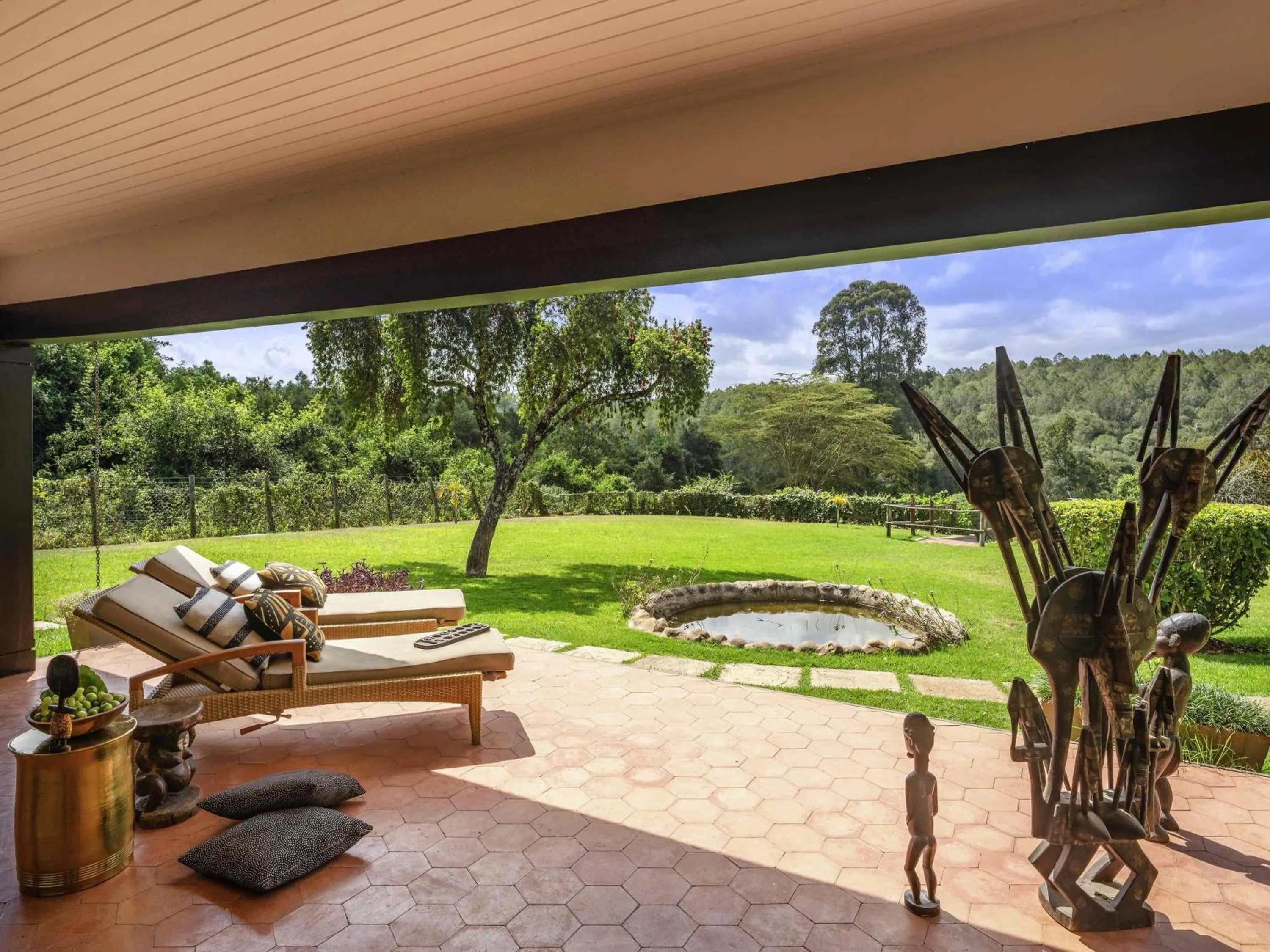 Bedroom in Fairmont Mount Kenya Safari Club