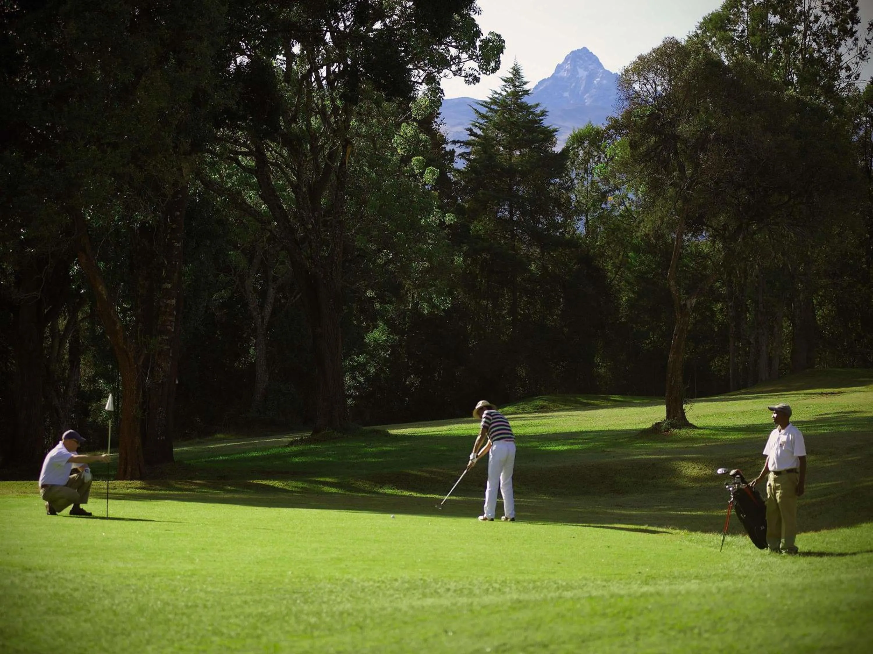 Golfcourse in Fairmont Mount Kenya Safari Club