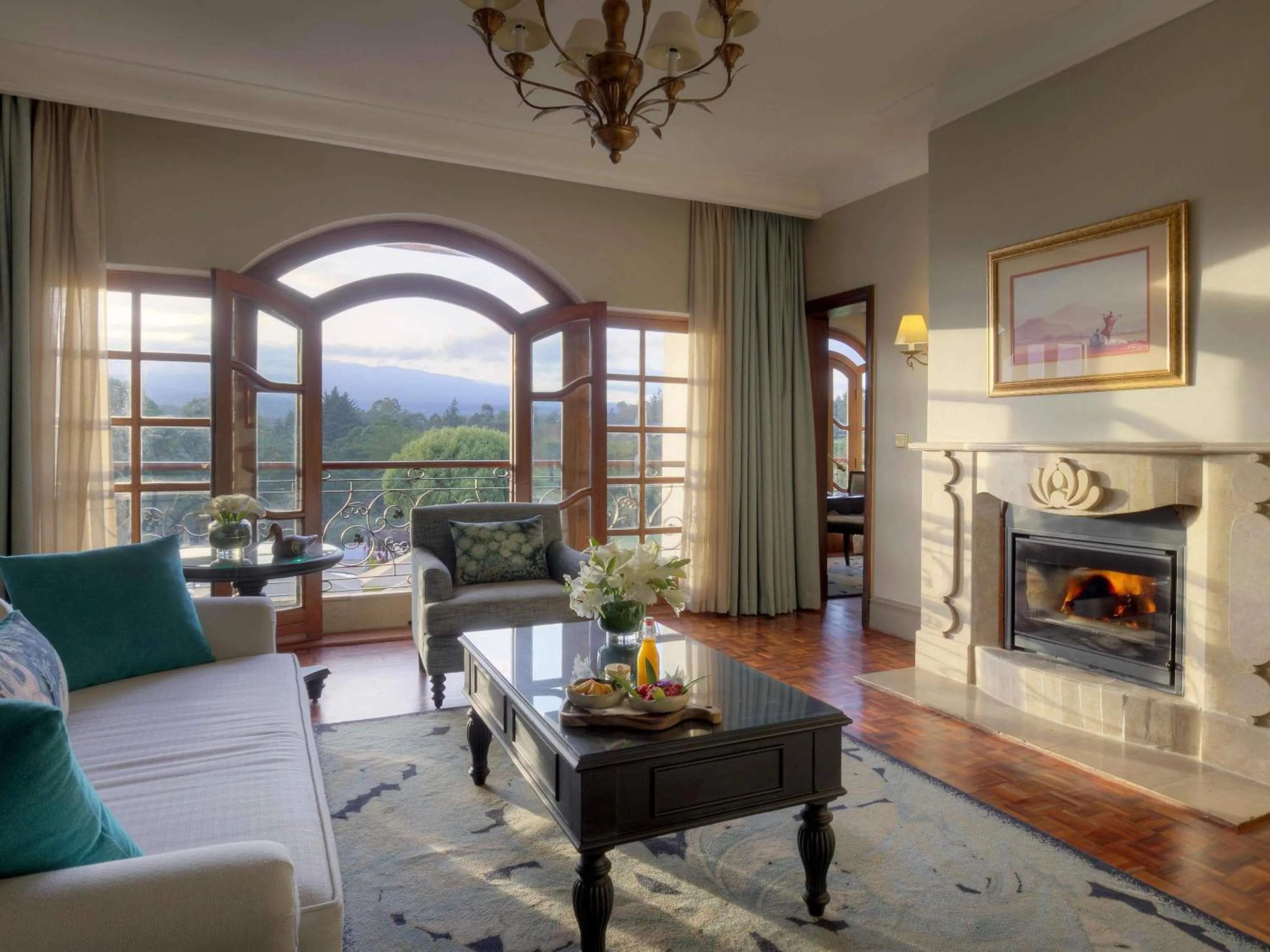 Bedroom in Fairmont Mount Kenya Safari Club