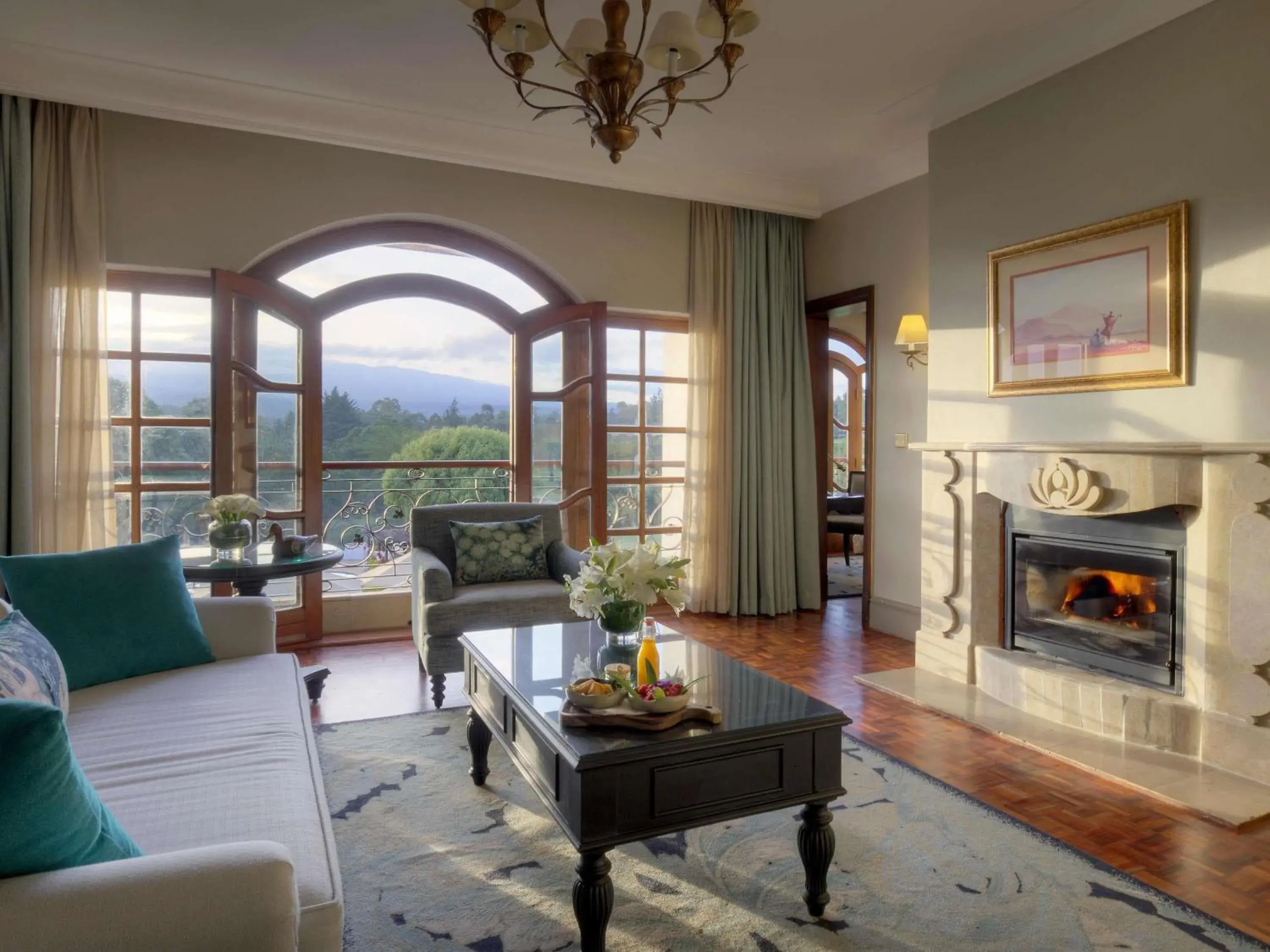 King Suite - single occupancy in Fairmont Mount Kenya Safari Club King Suite - single occupancy in Fairmont Mount Kenya Safari Club