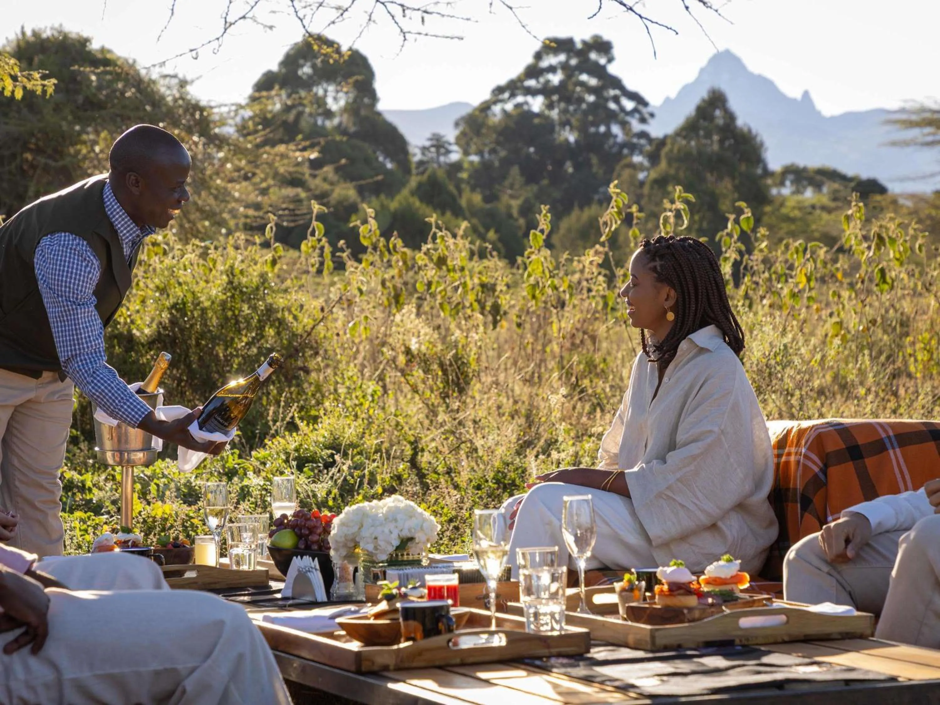 Restaurant/places to eat in Fairmont Mount Kenya Safari Club