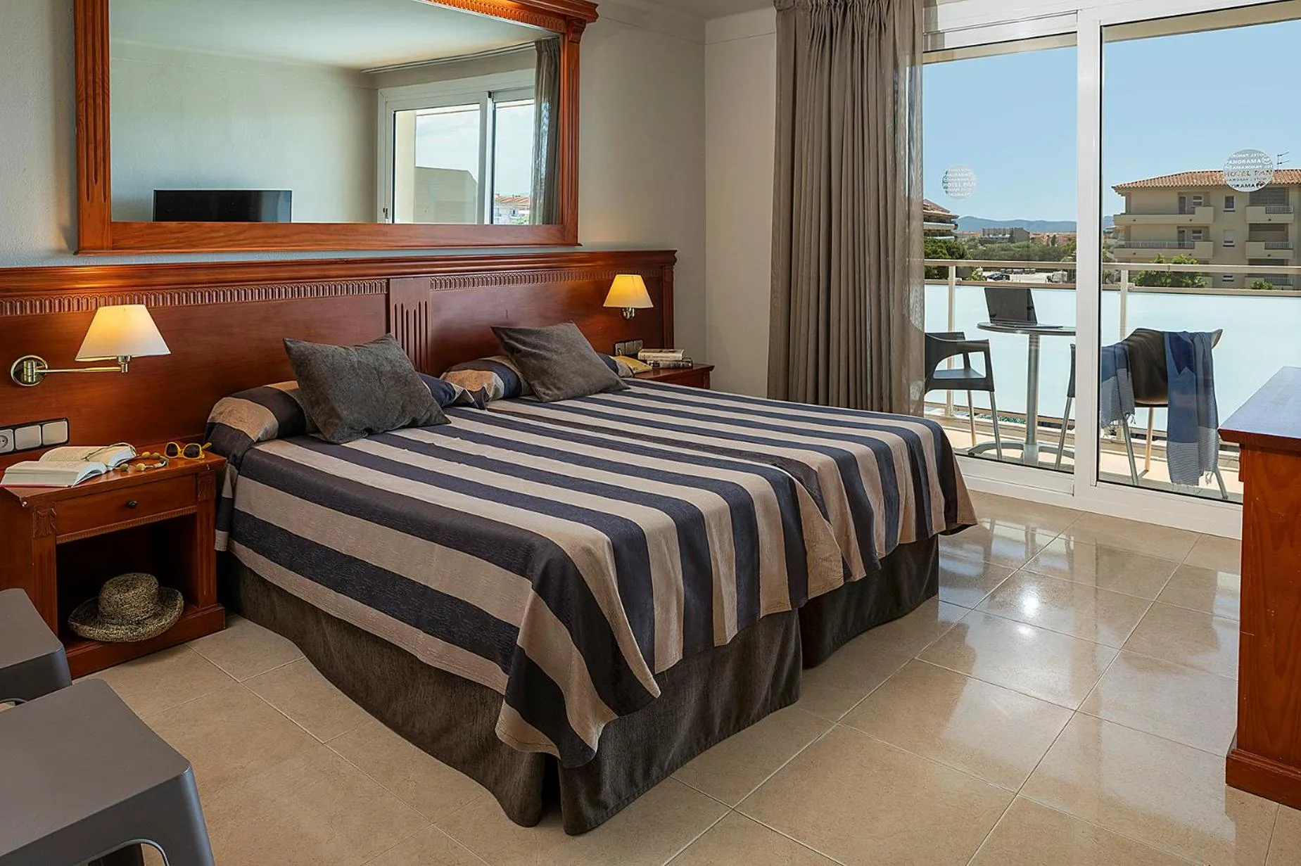 Bed in Hotel Panorama