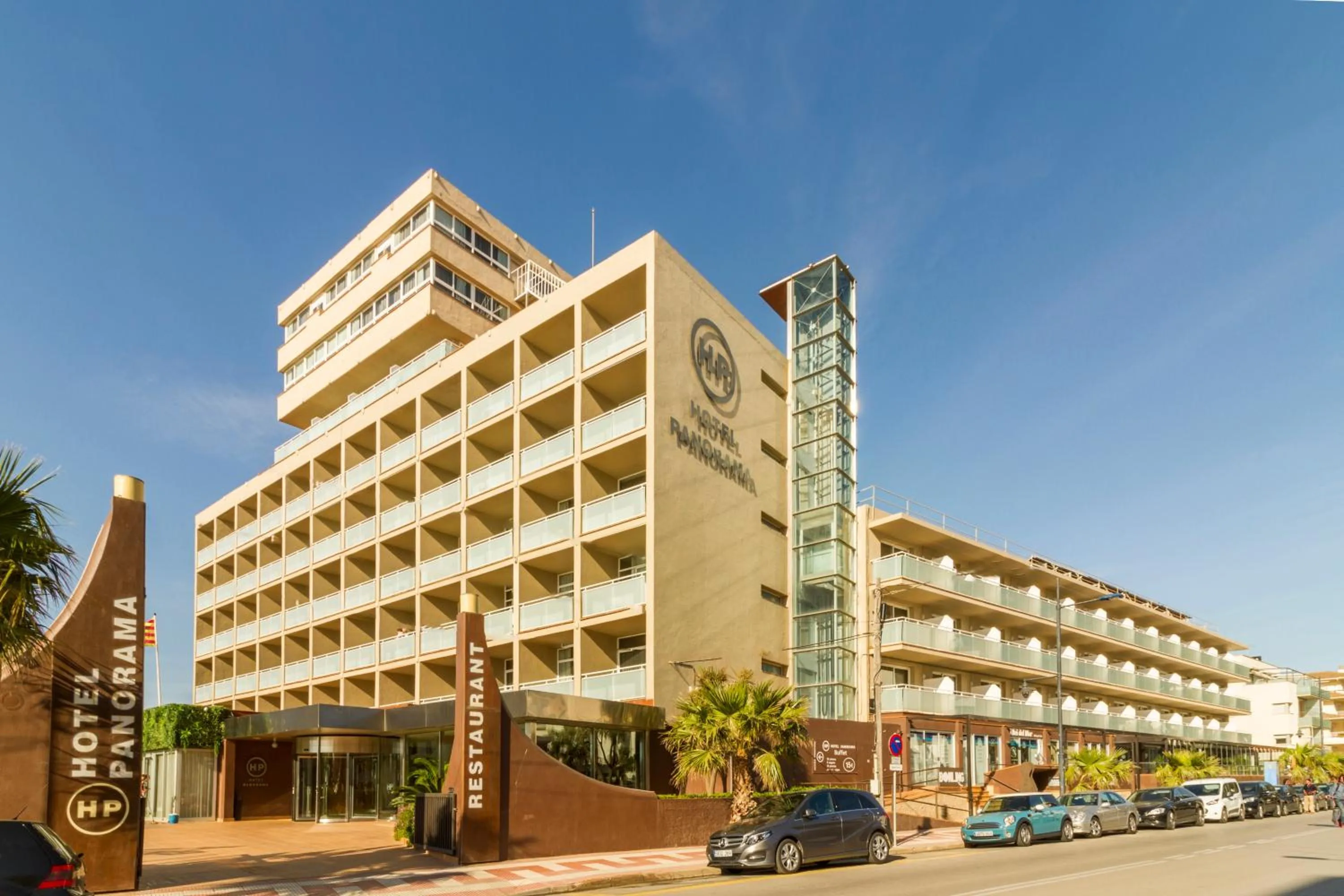 Property building in Hotel Panorama