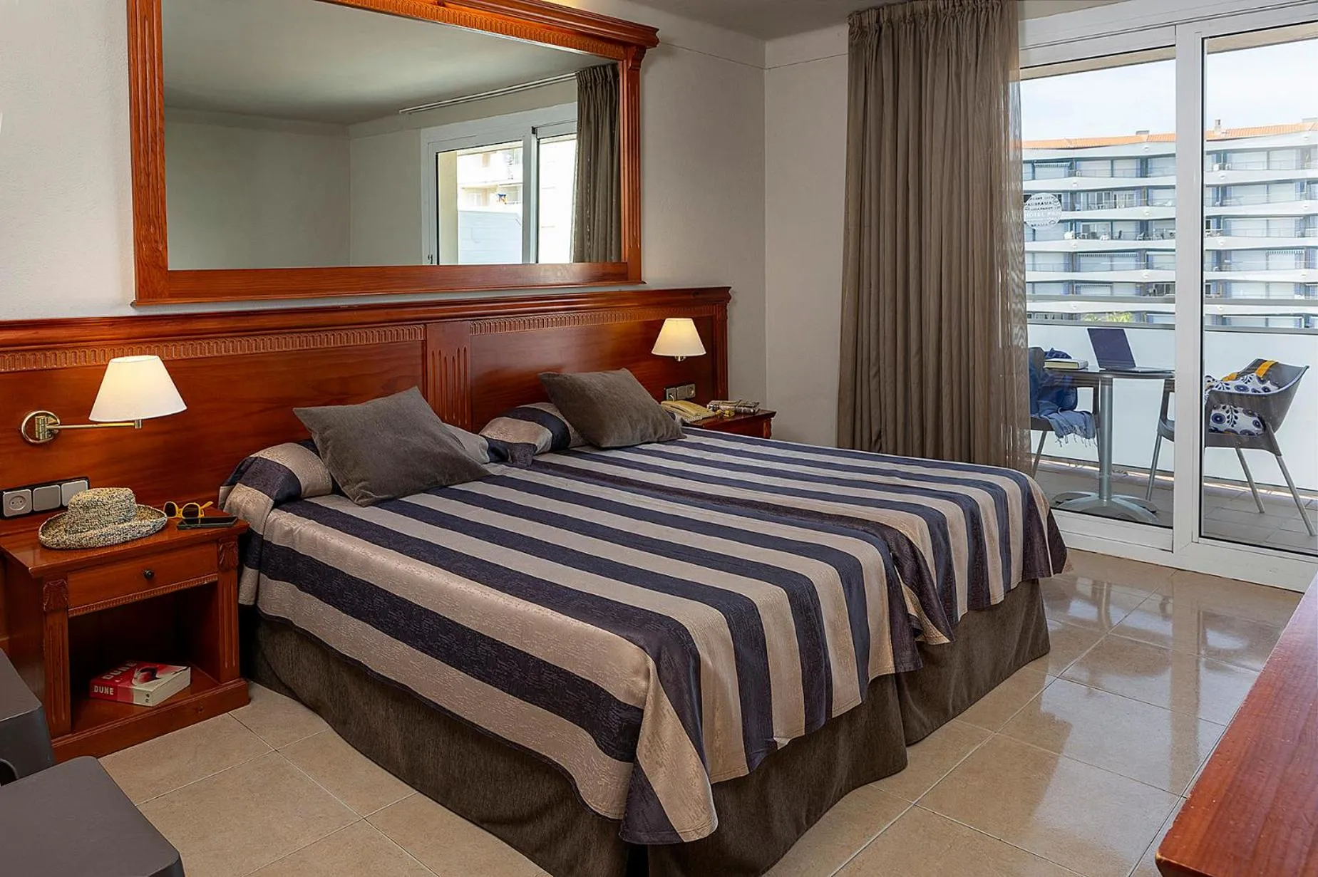 Bed in Hotel Panorama