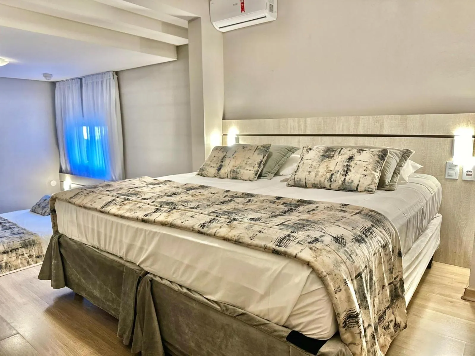 Bed in Hotel Glamour da Serra