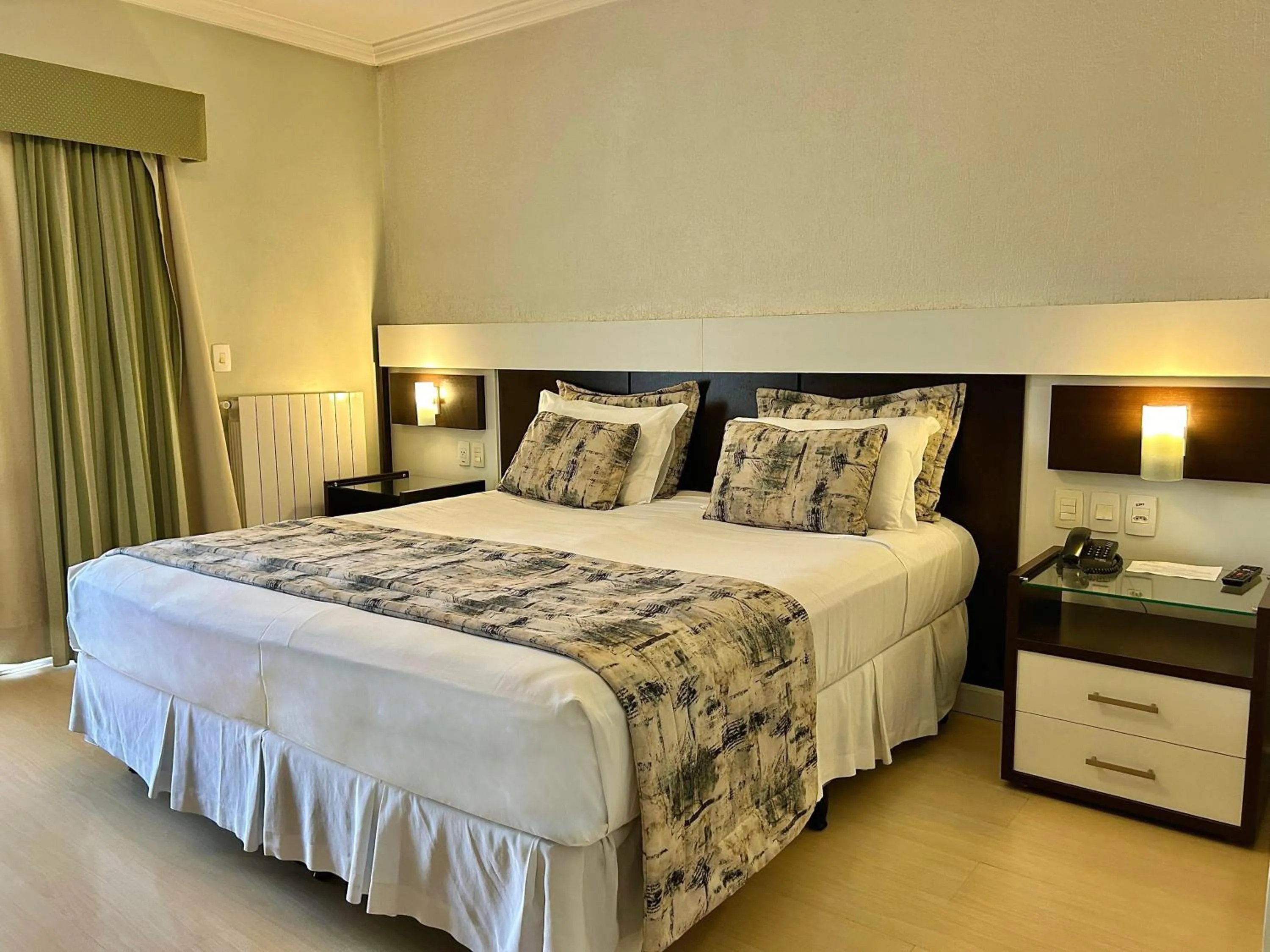 Bed in Hotel Glamour da Serra