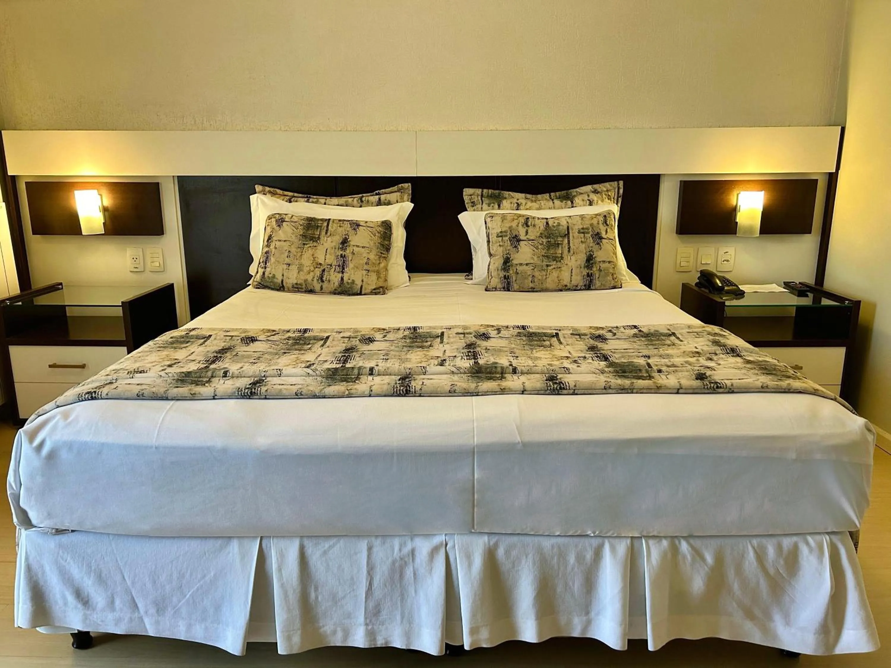 Bed in Hotel Glamour da Serra