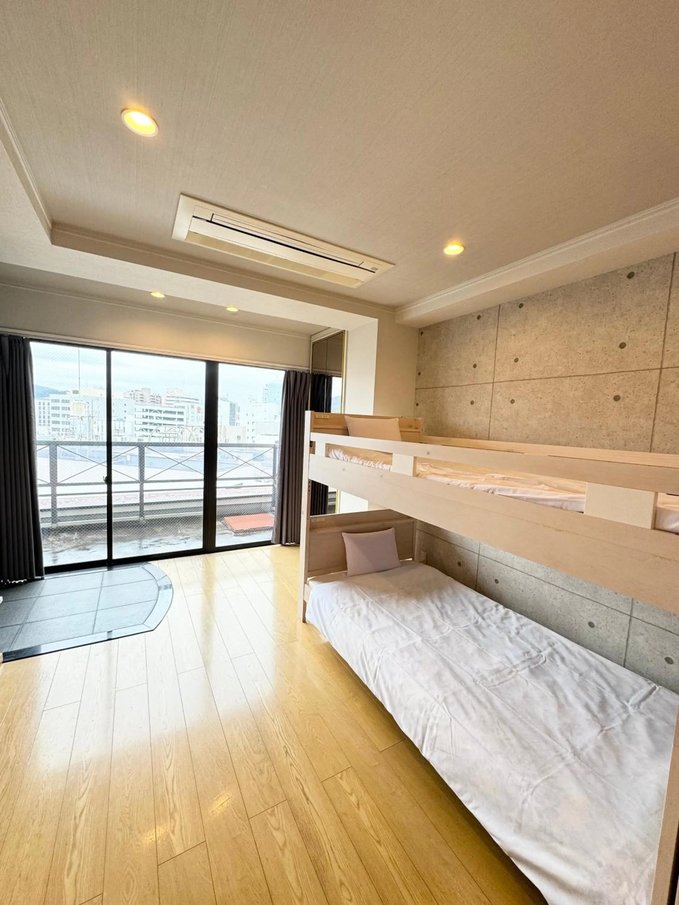 Bed in Motomachi Flat