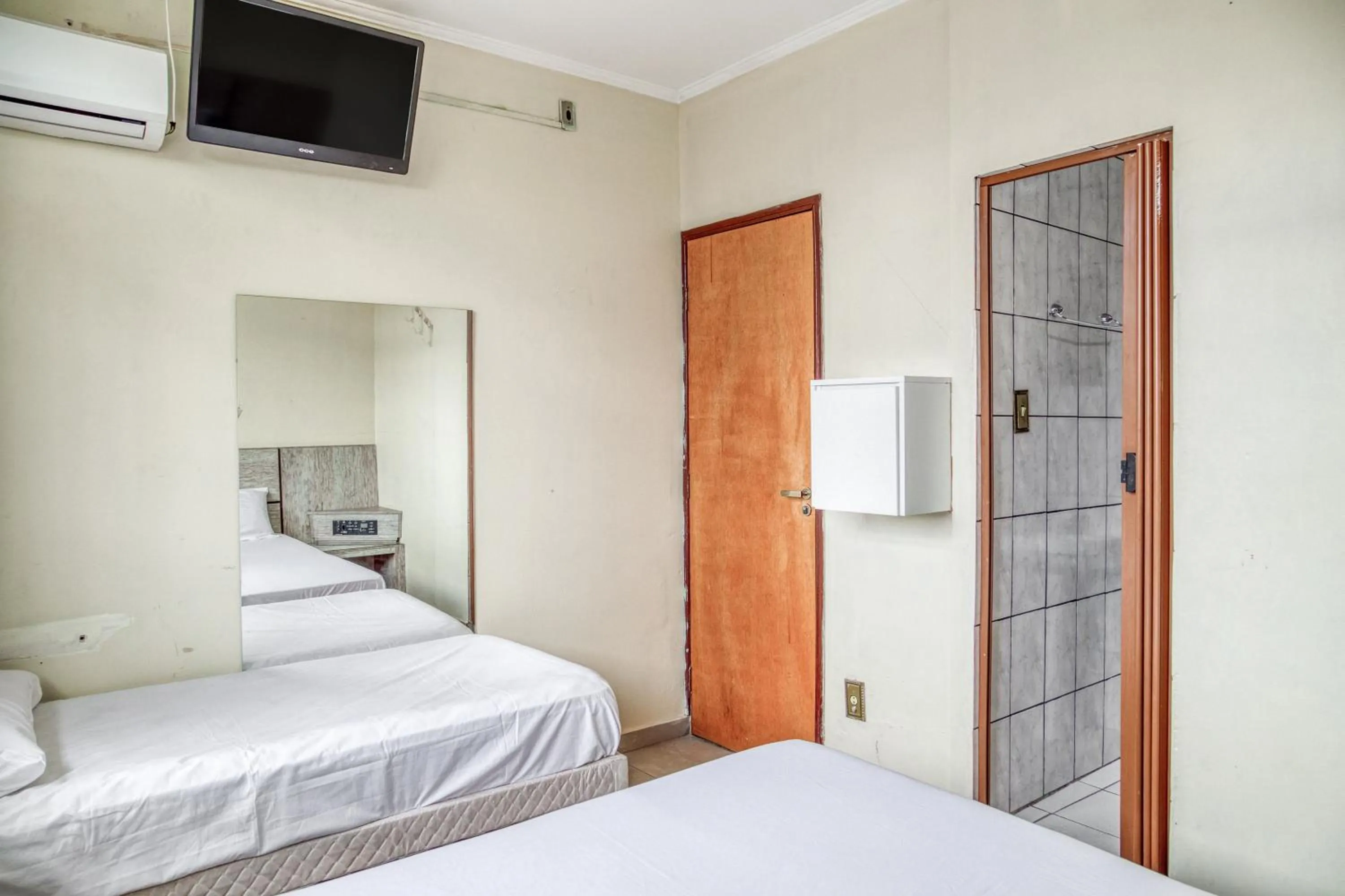 Bedroom, Bed in Hotel Vila Prudente São Paulo - Fácil acesso Expo São Paulo e Museu Ipiranga