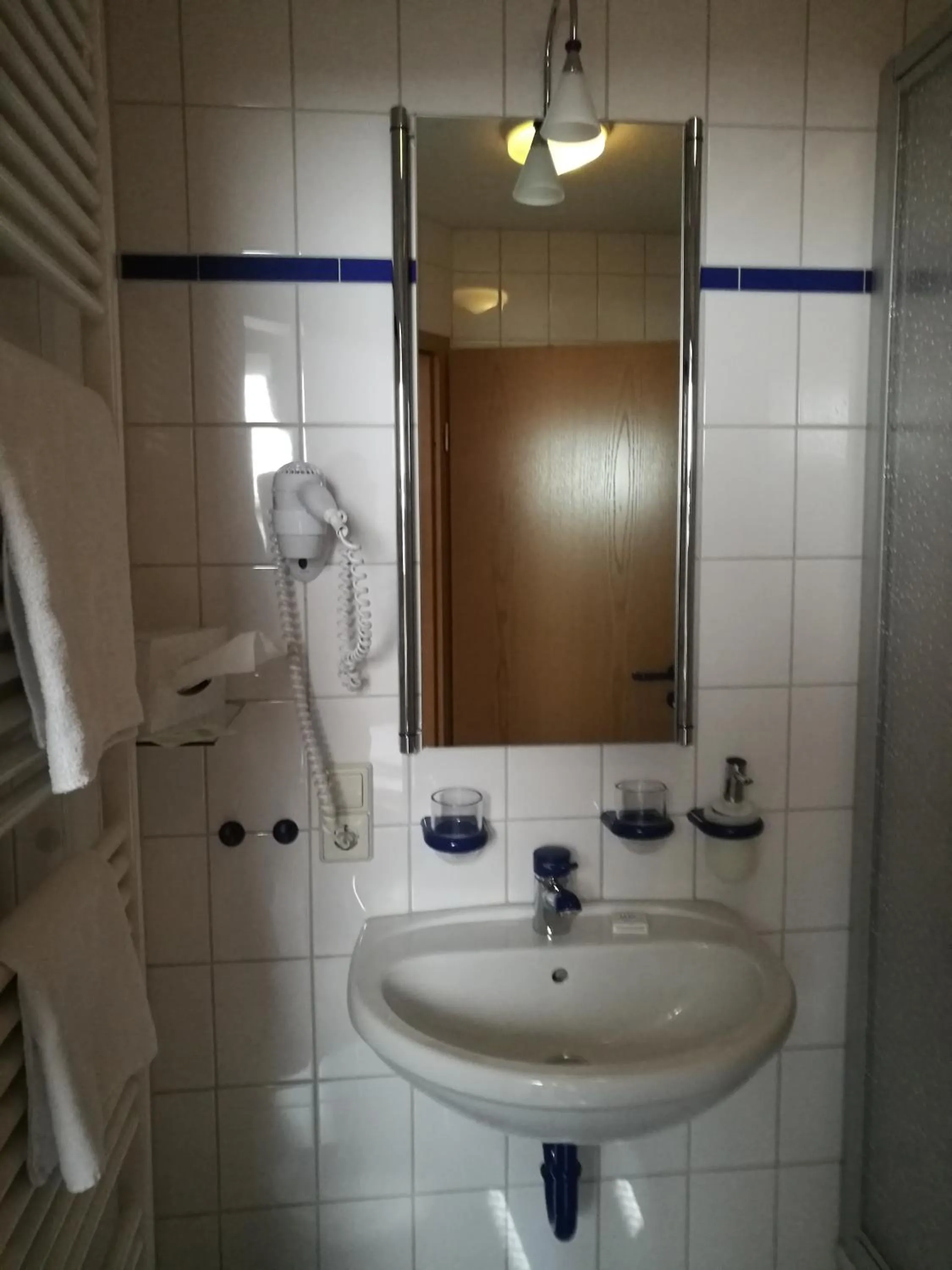 Toilet in Hotel Sonne