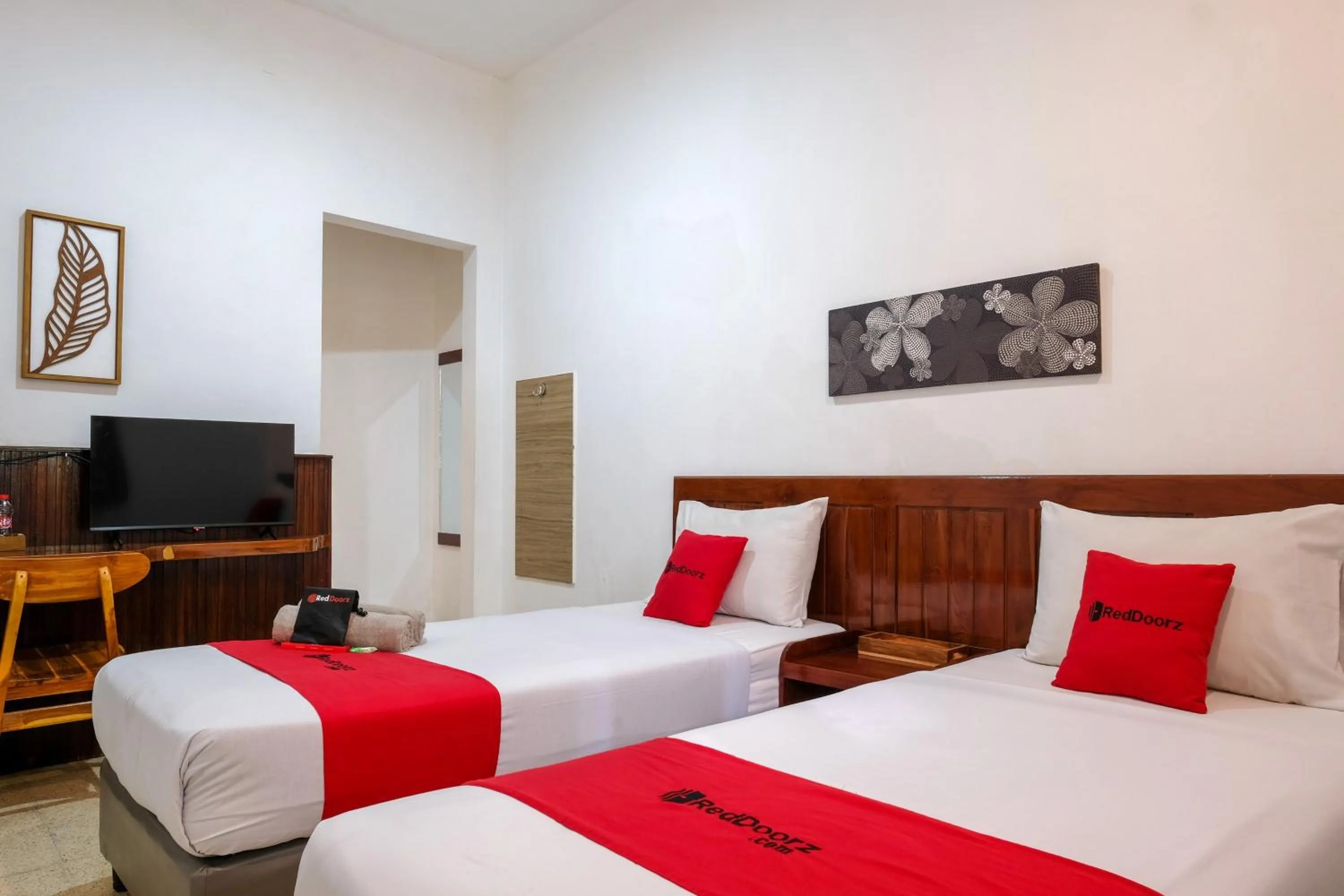 Bedroom, Bed in RedDoorz @ Soekarno Hatta 2
