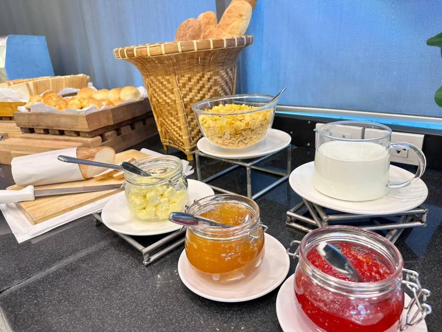 Breakfast in O2 Luxury Hotel