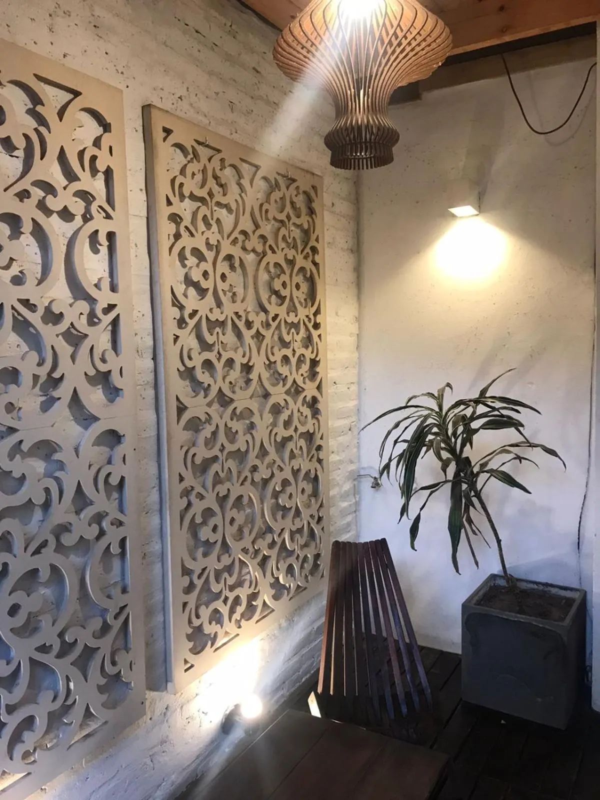 Seating area in Maitre Hotel Boutique