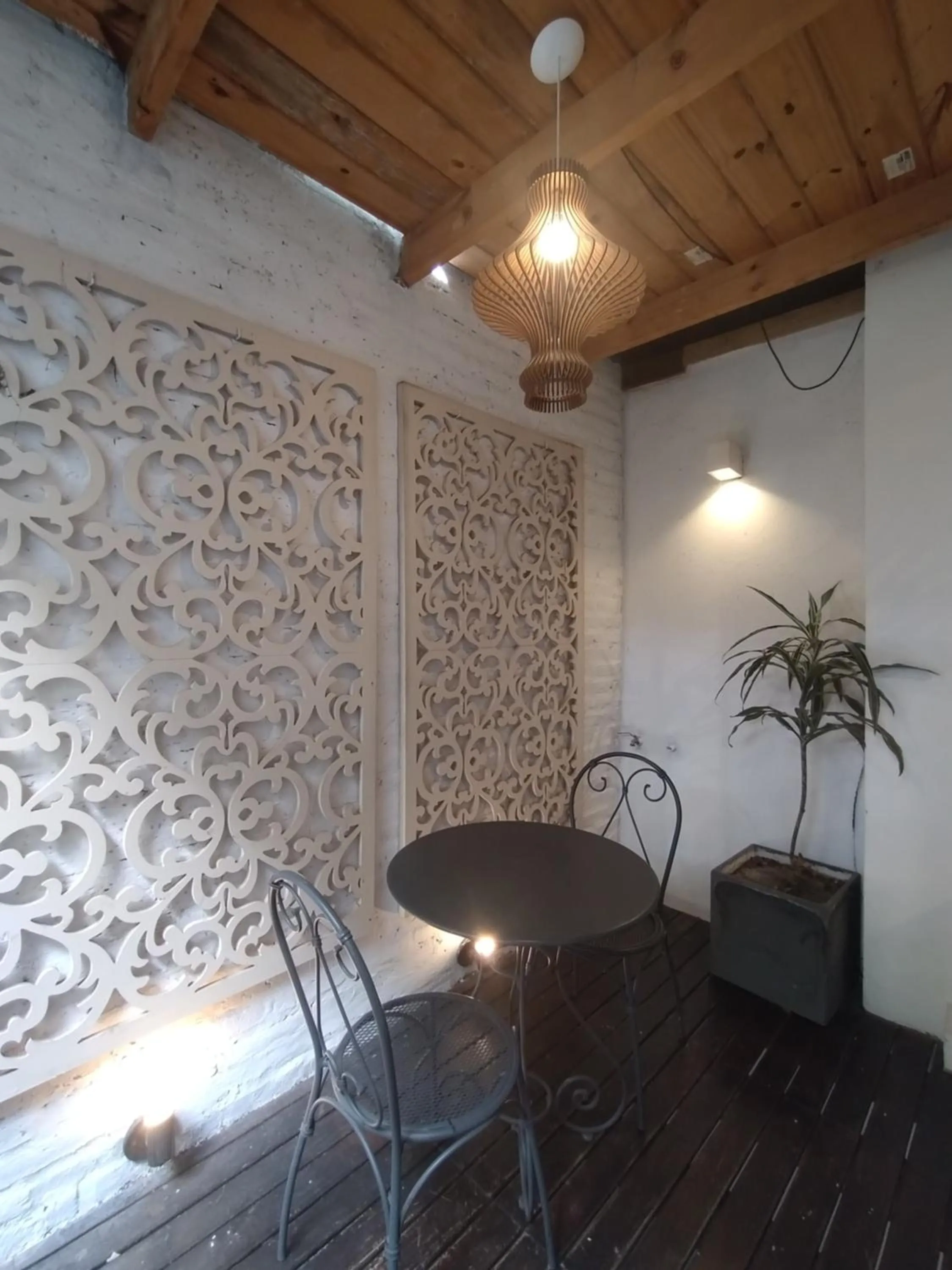 Seating area in Maitre Hotel Boutique