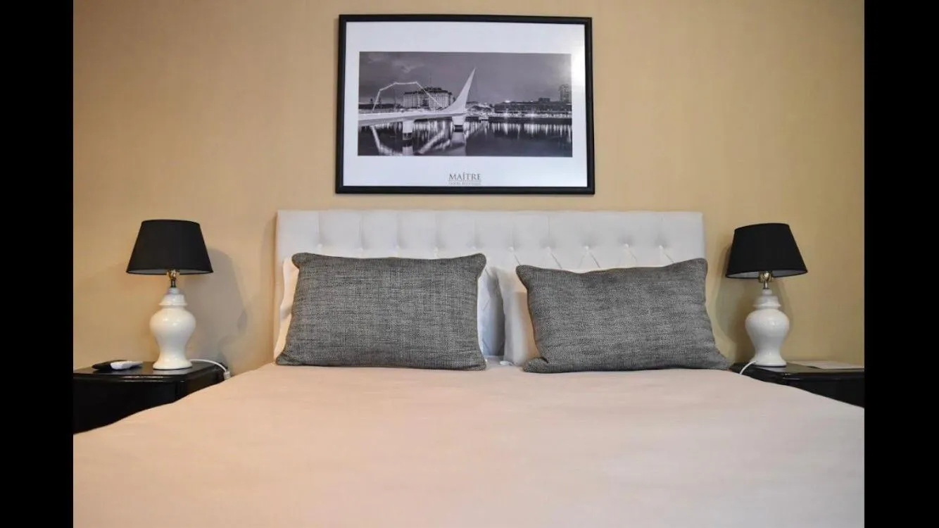 Bed in Maitre Hotel Boutique