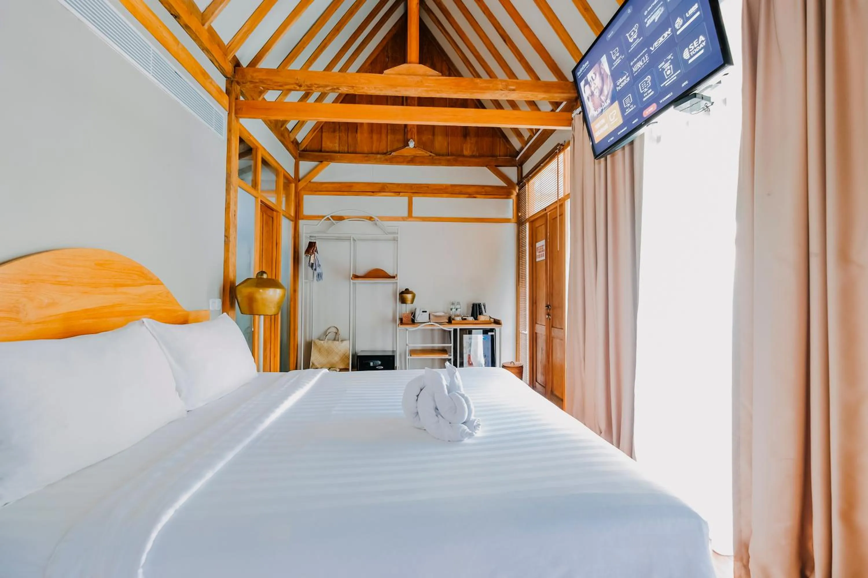 Bedroom, Bed in Ayom Java Village Solo