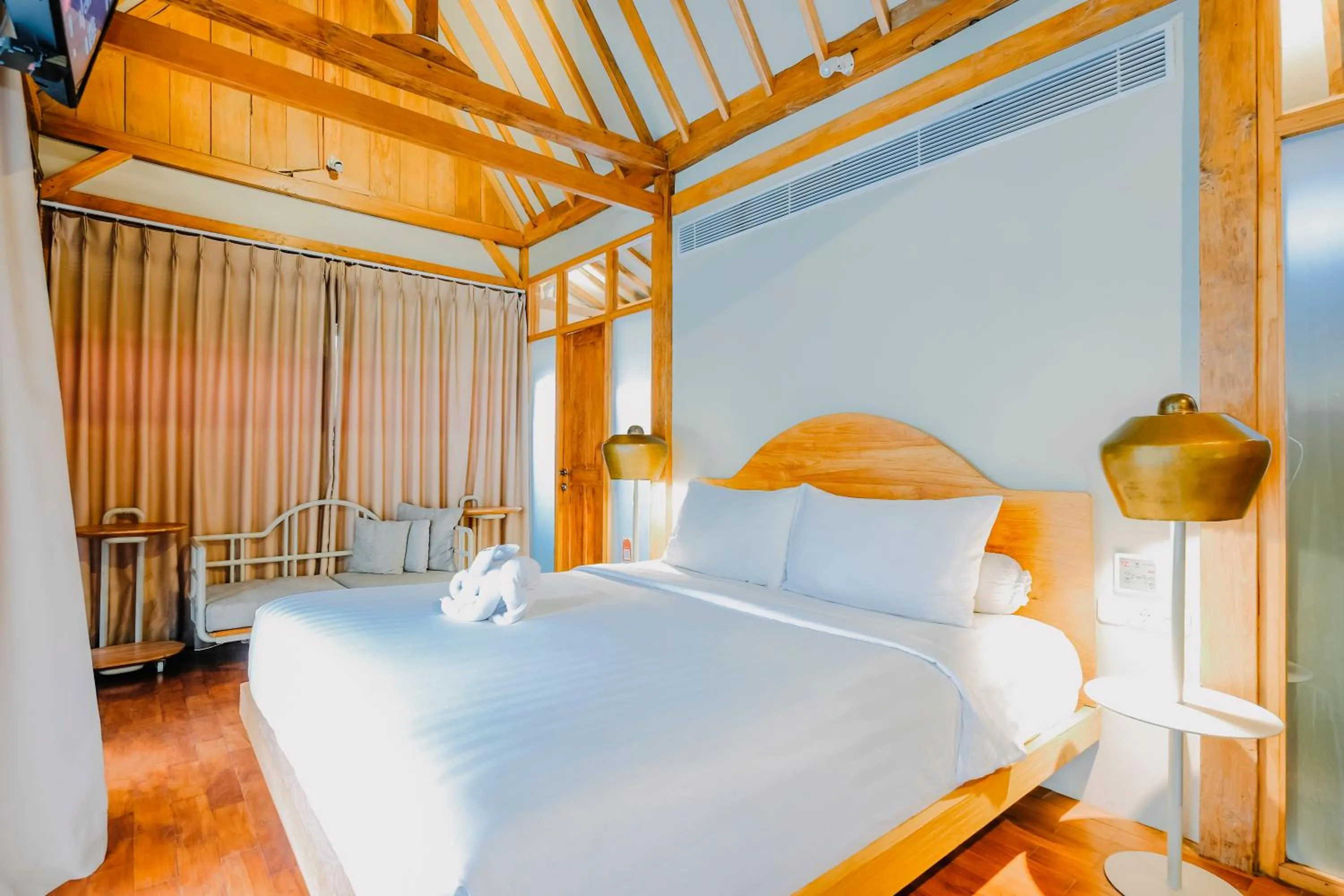 Bedroom, Bed in Ayom Java Village Solo