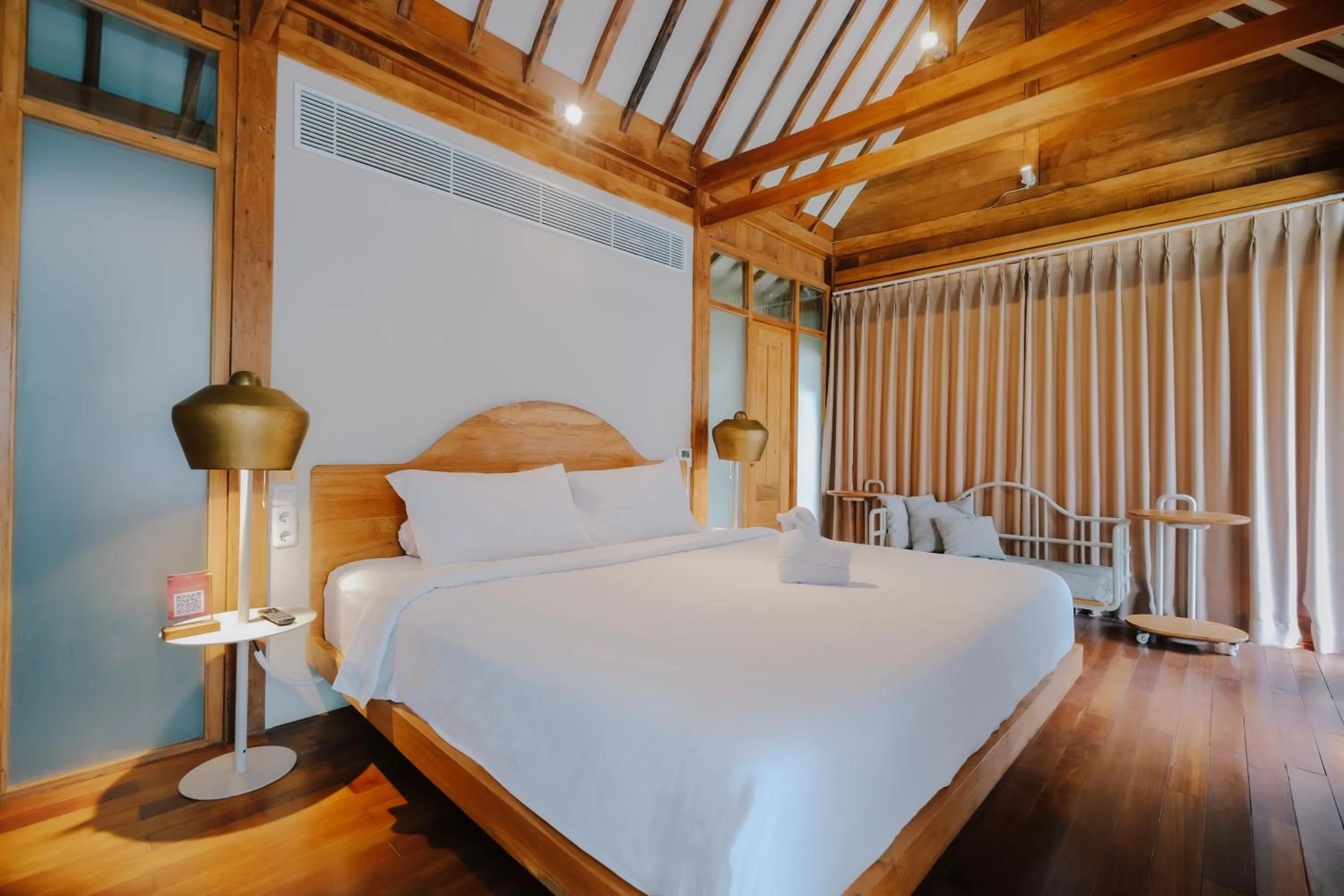 Bedroom, Bed in Ayom Java Village Solo