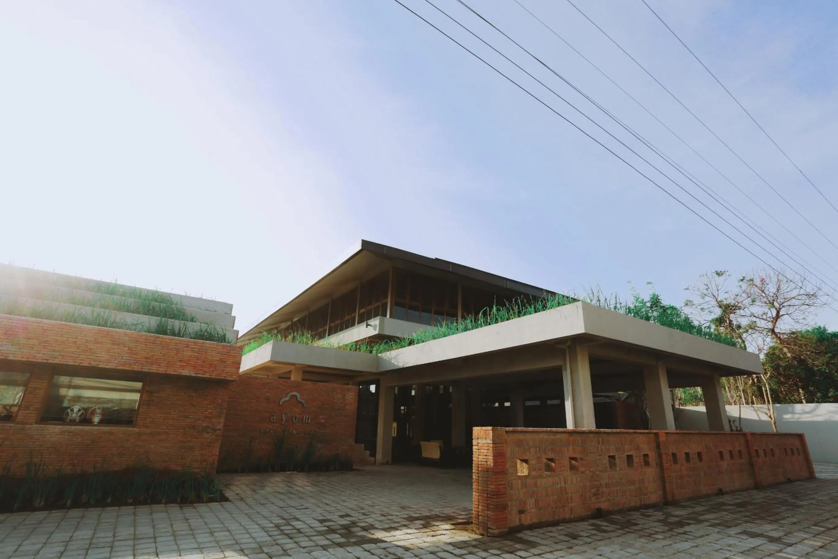 Facade/entrance in Ayom Java Village Solo