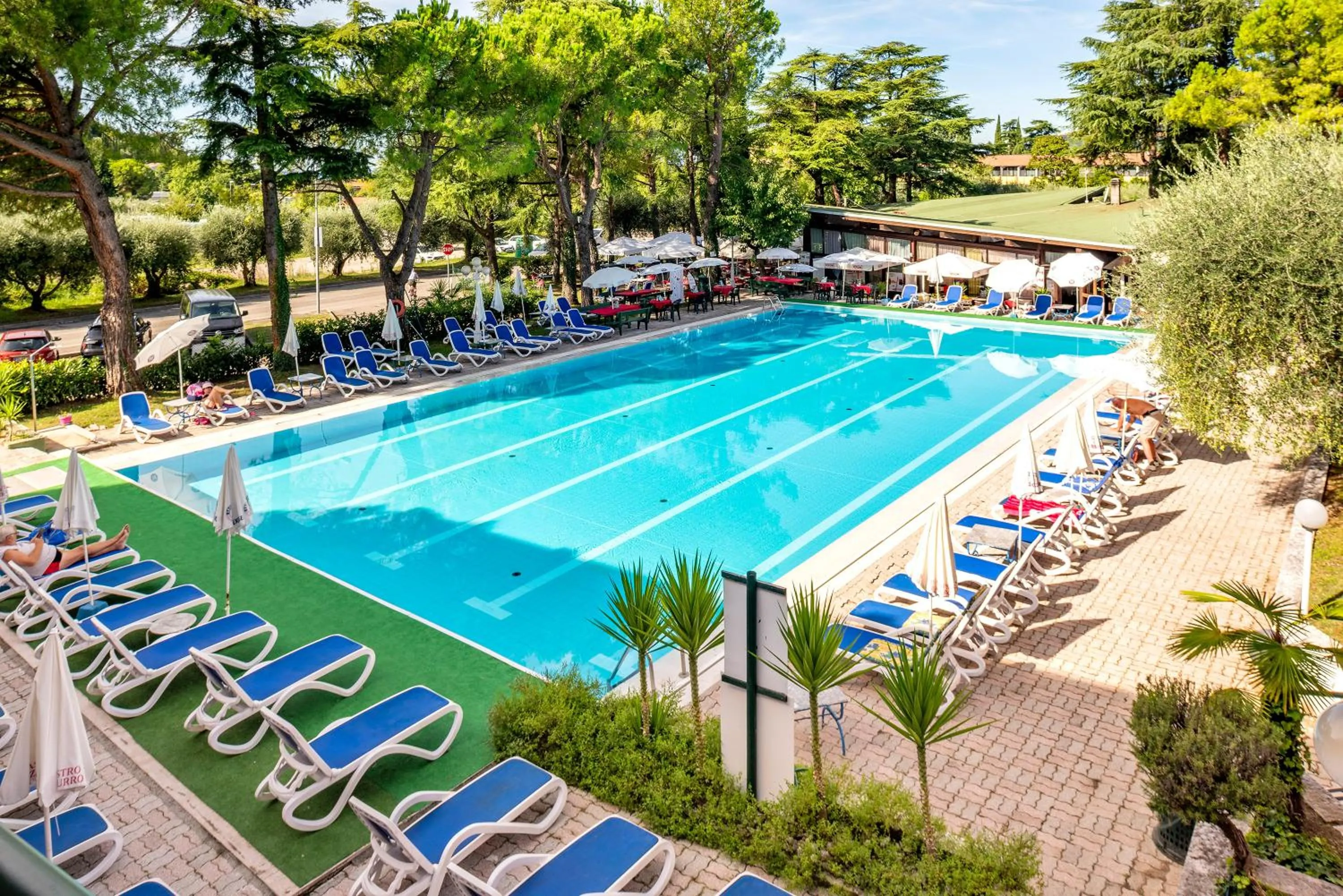 Swimming pool in Hotel Royal