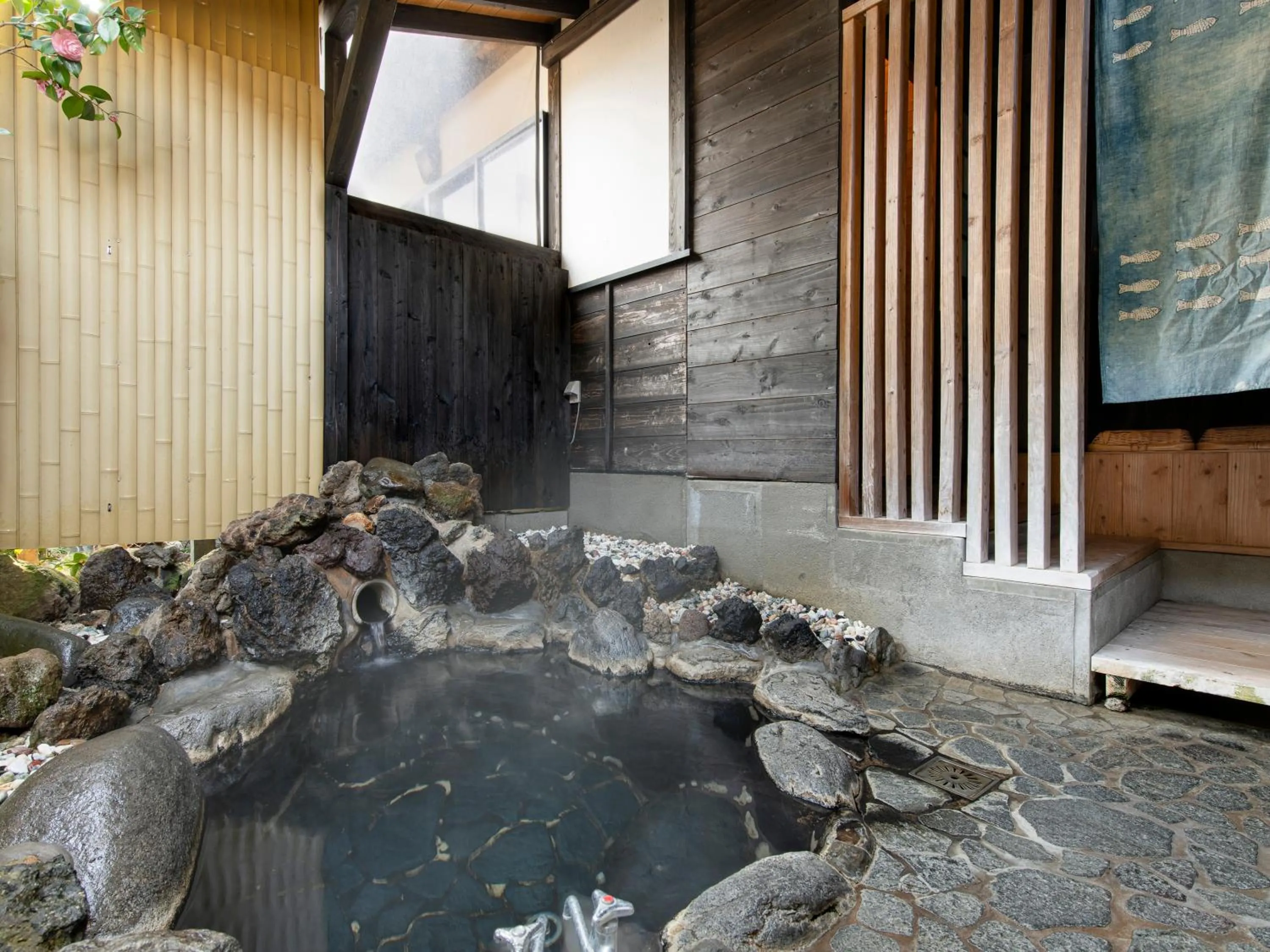 Open Air Bath in Sanso Matsuya