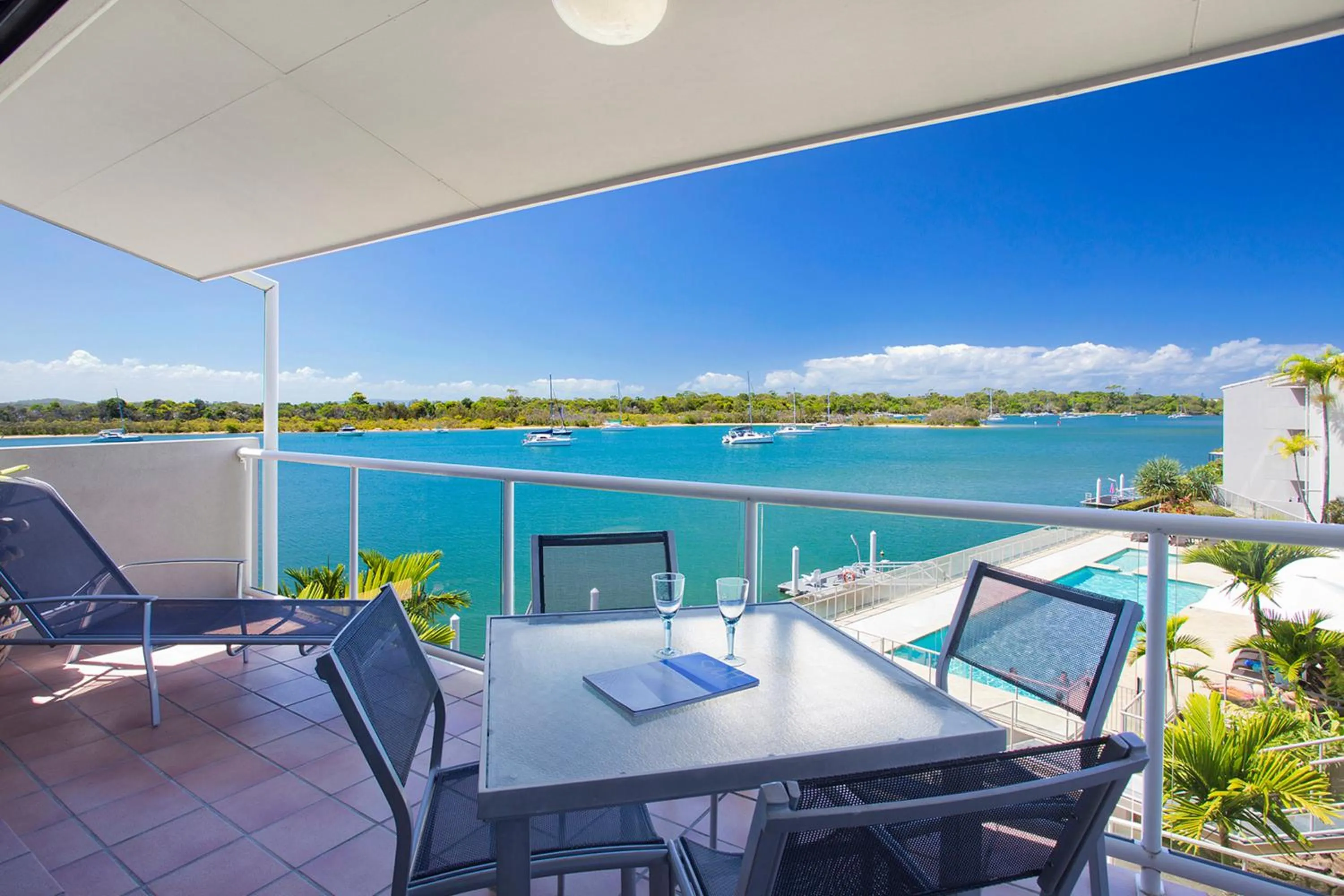 Balcony/Terrace in Noosa Shores Resort