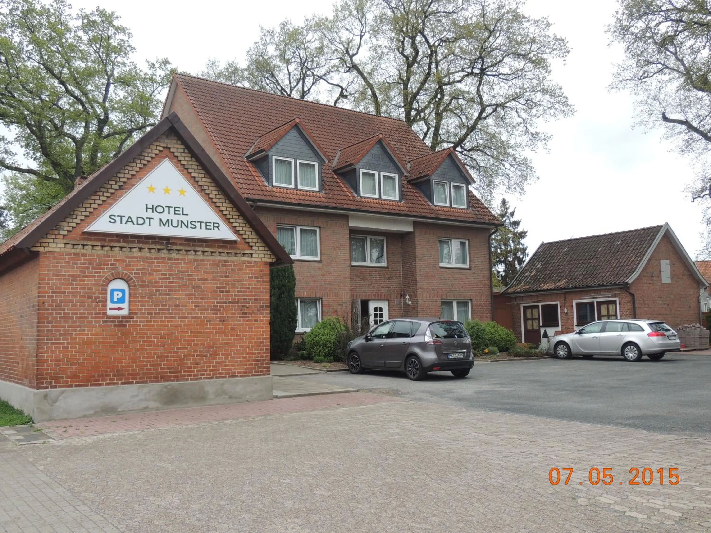 Facade/entrance in Hotel Stadt Munster