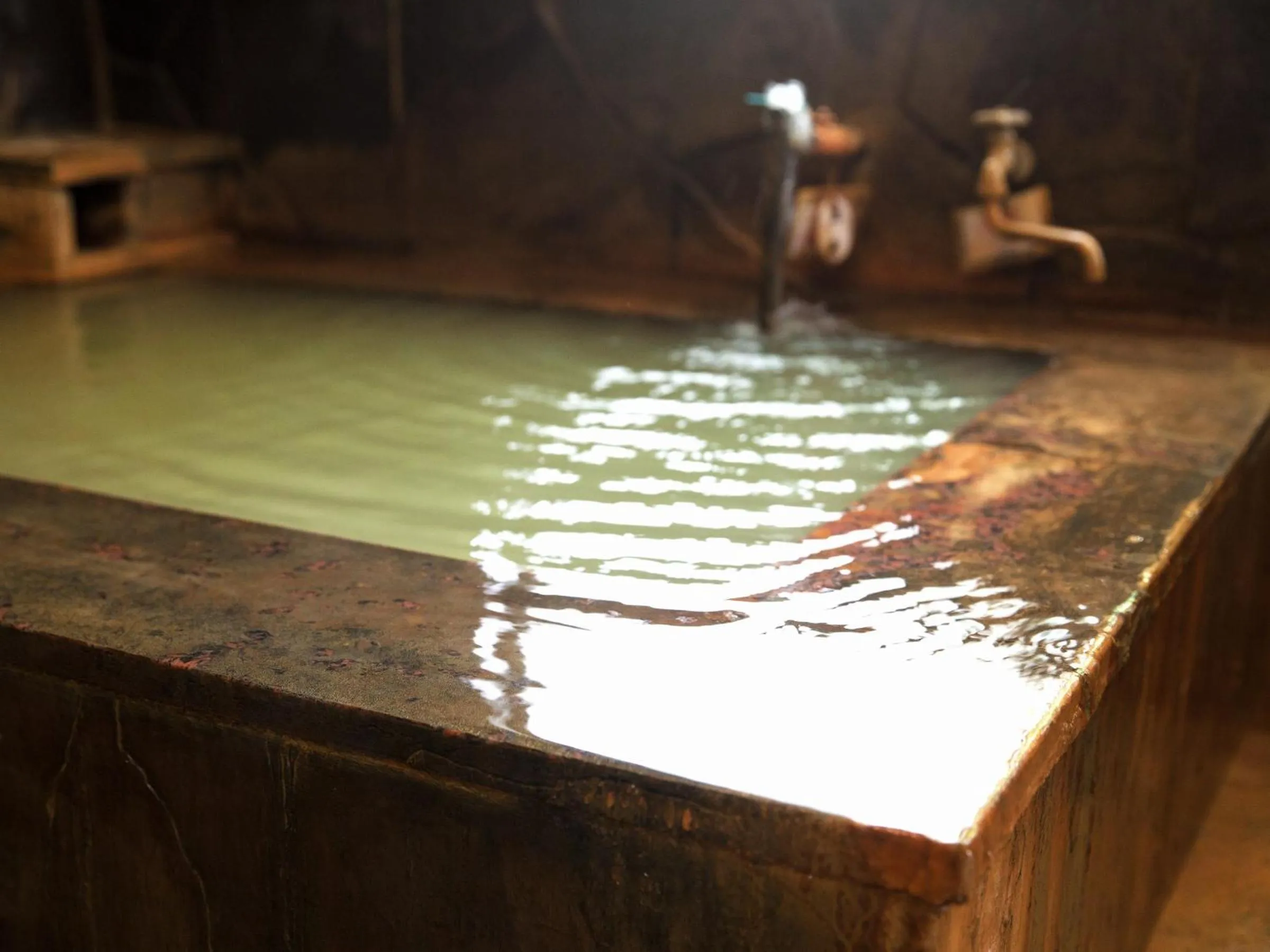 Hot Spring Bath in Lodge Atelier